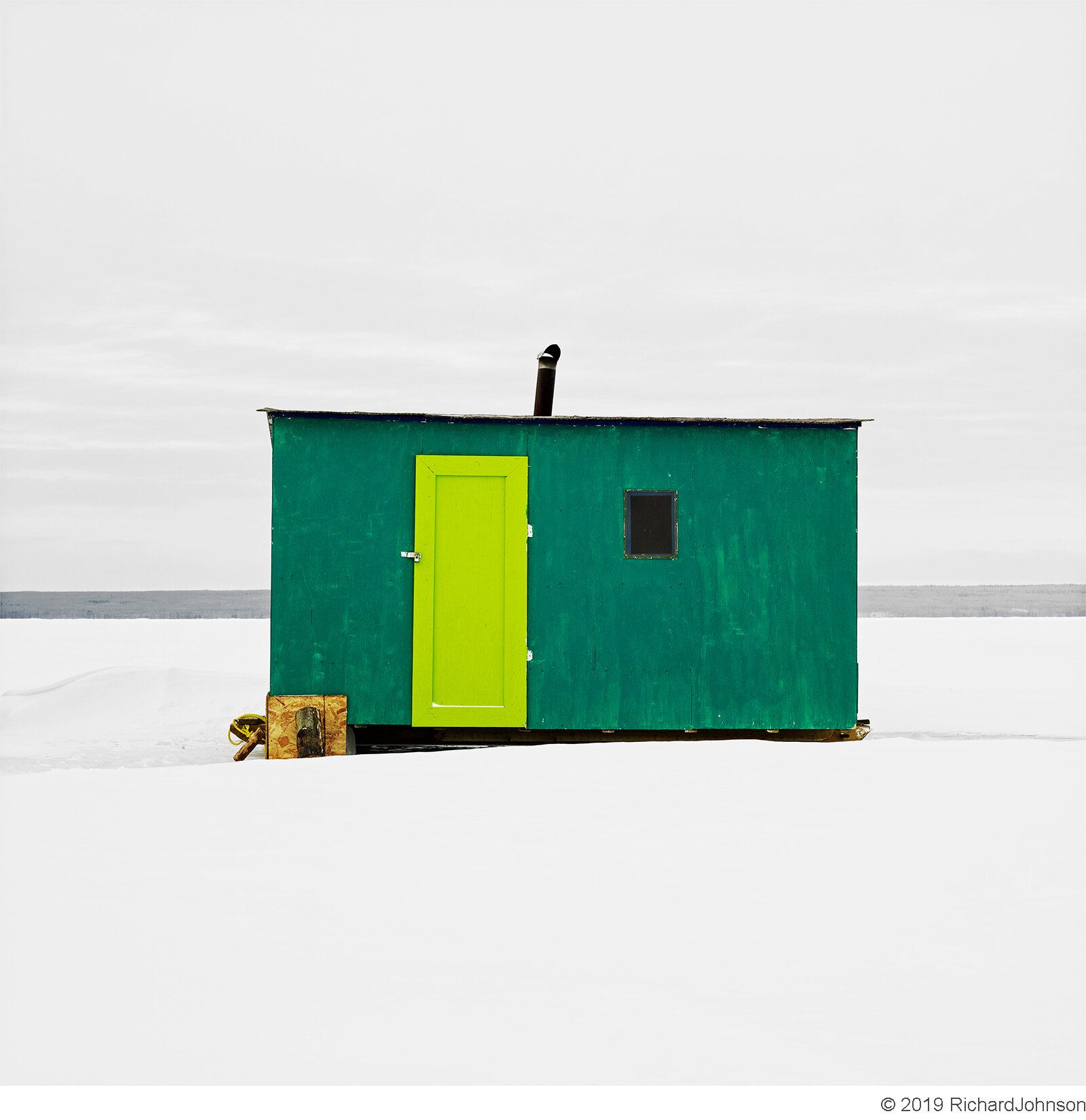 Ice Hut # 528 -Joussard, Lesser Slave Lake, Alberta, Canada, 2011