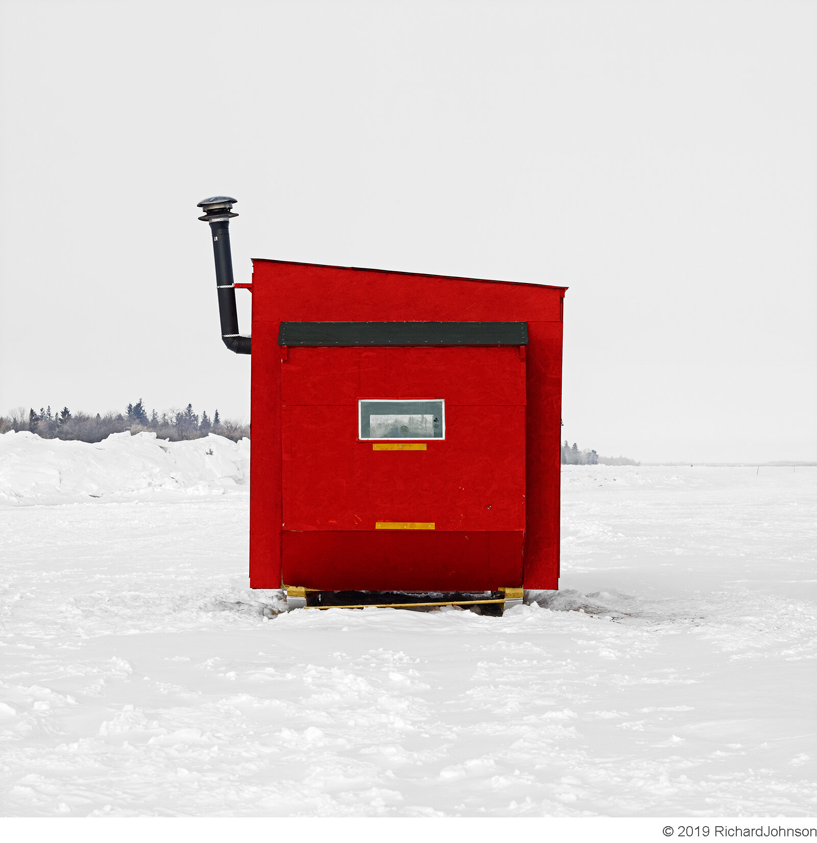 Ice Hut # 401-a - Winnipeg Beach, Lake Winnipeg, Manitoba, Canada, 2010