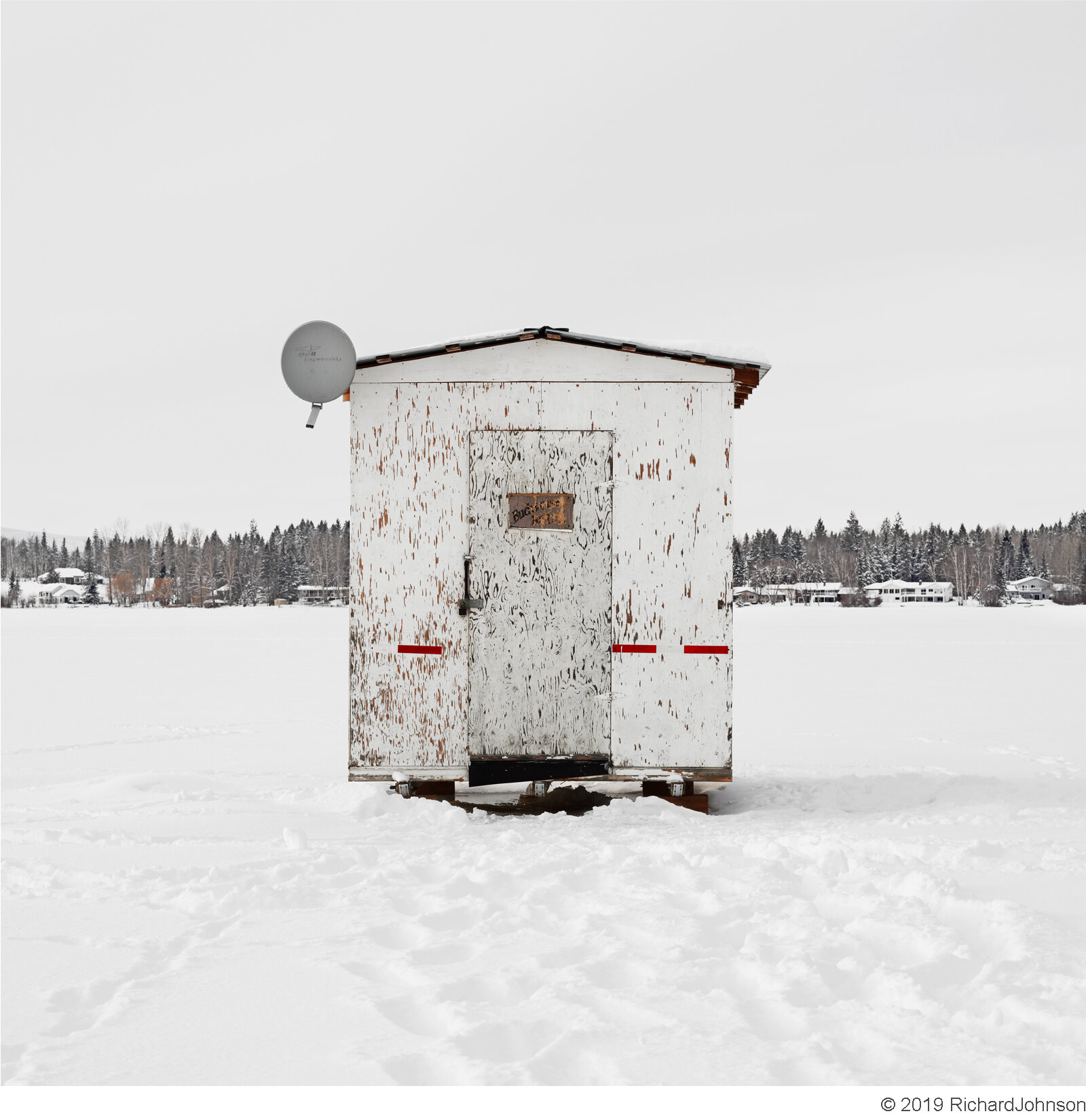 Ice Hut # 722, Quesnel, Dragon Lake, British Columbia, Canada, 2015