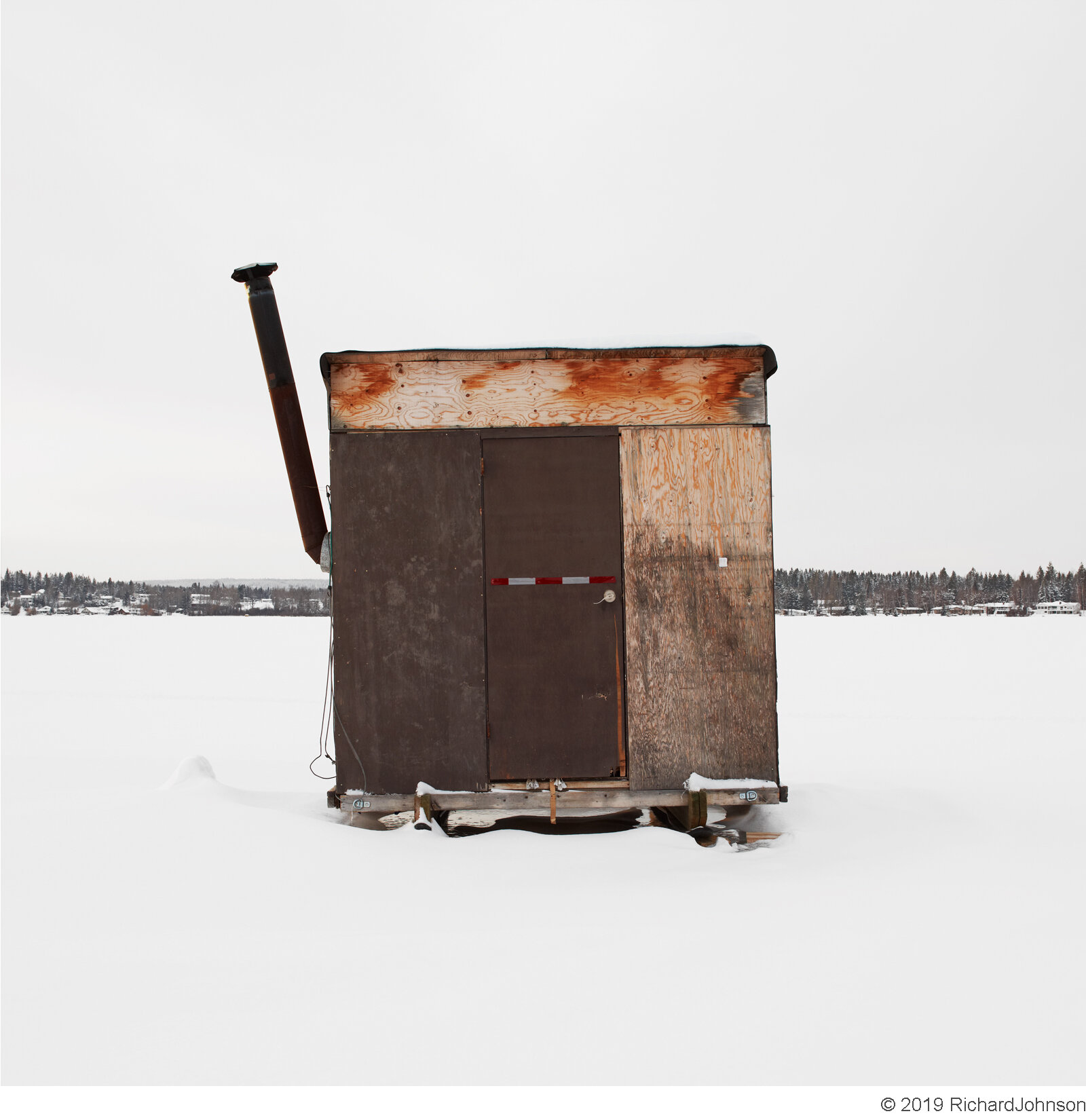 Ice Hut # 723, Quesnel, Dragon Lake, British Columbia, Canada, 2015