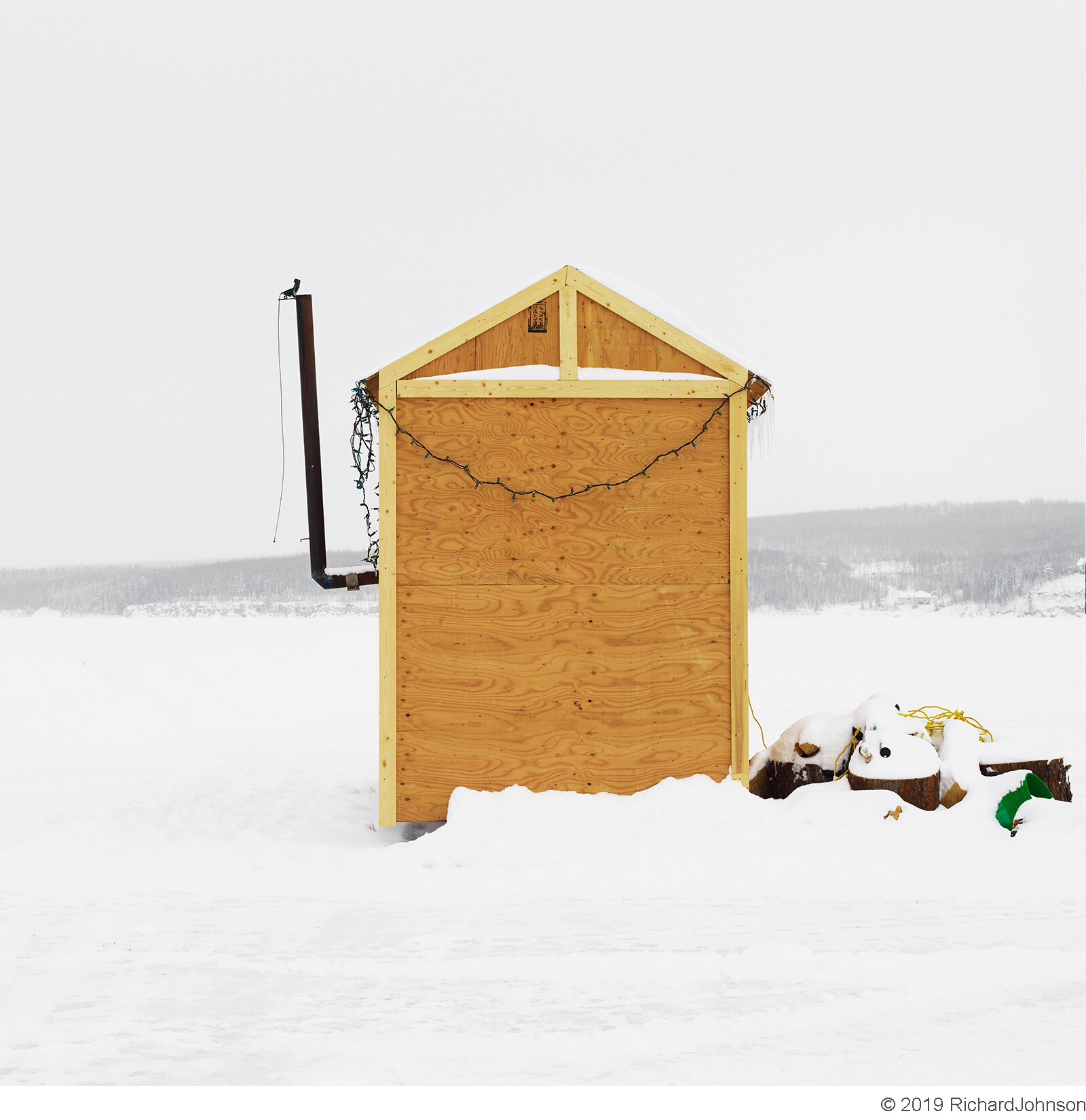 Ice Hut # 726-a, Fort St. John, Charlie Lake, British Columbia, Canada, 2015