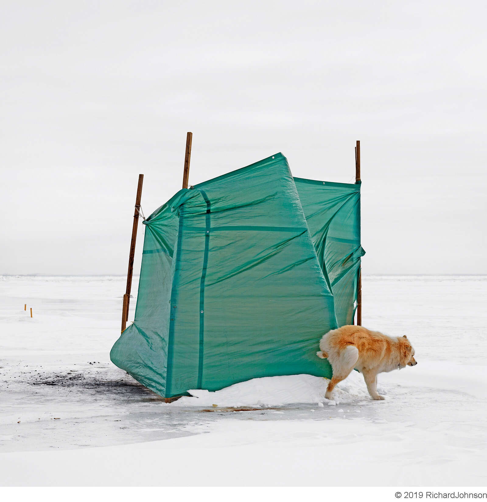 Ice Hut # 366, Yamachiche, Lac Saint-Pierre, Québec, Canada, 2010