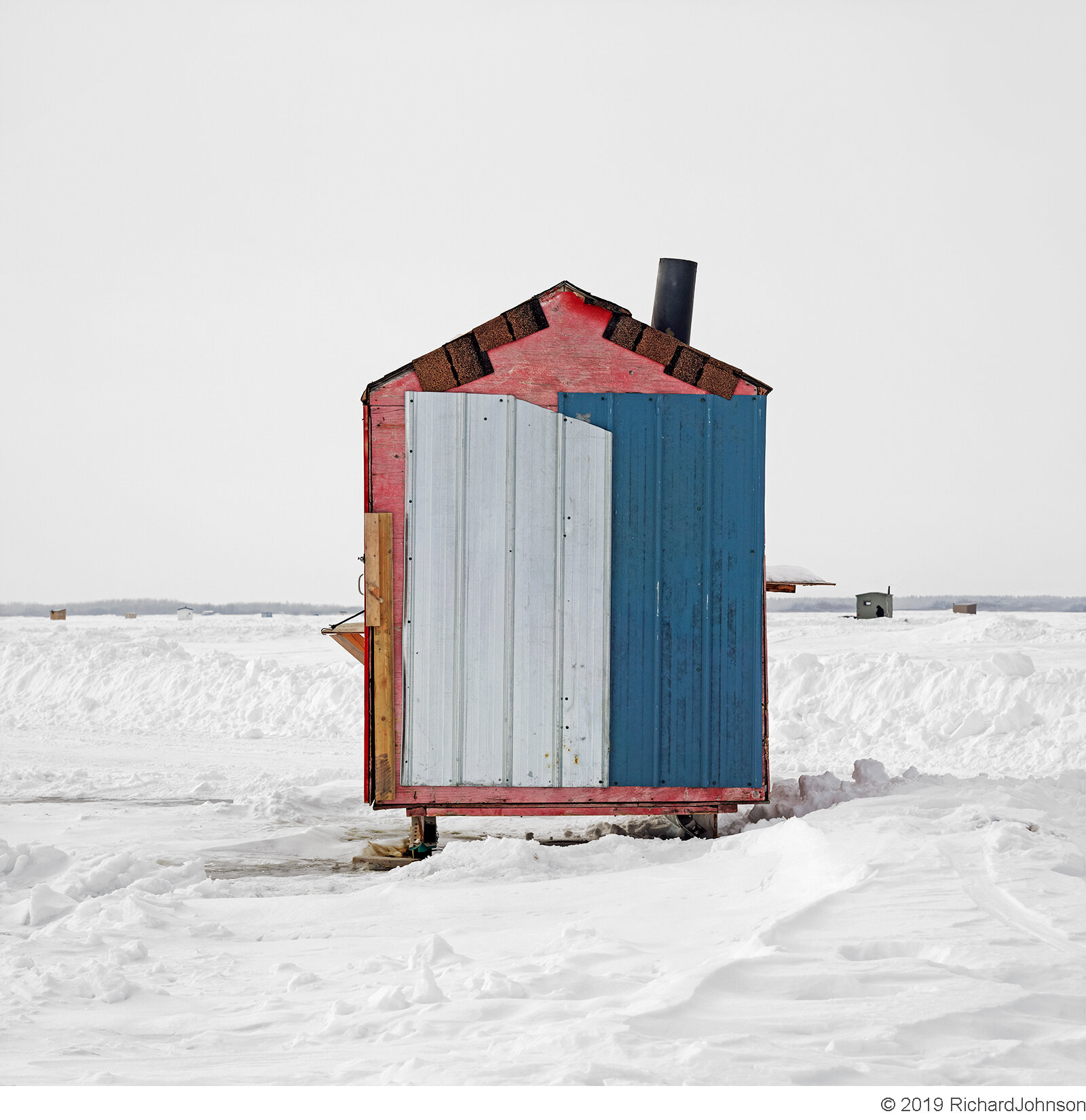 Ice Hut # 427, Riverton, Lake Winnipeg, Manitoba, Canada, 2010