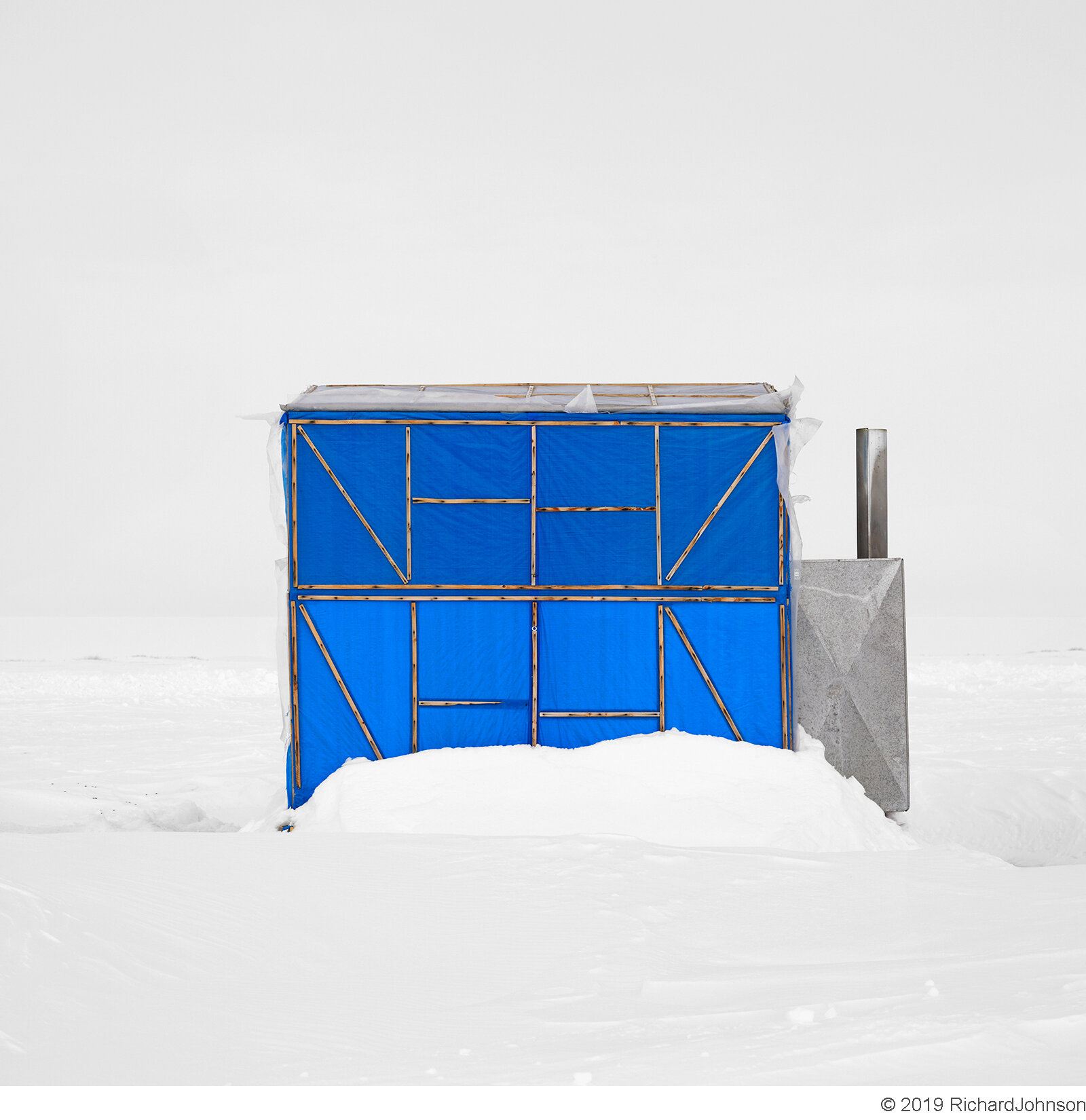 Ice Hut # 422-c, Riverton, Lake Winnipeg, Manitoba, Canada, 2010