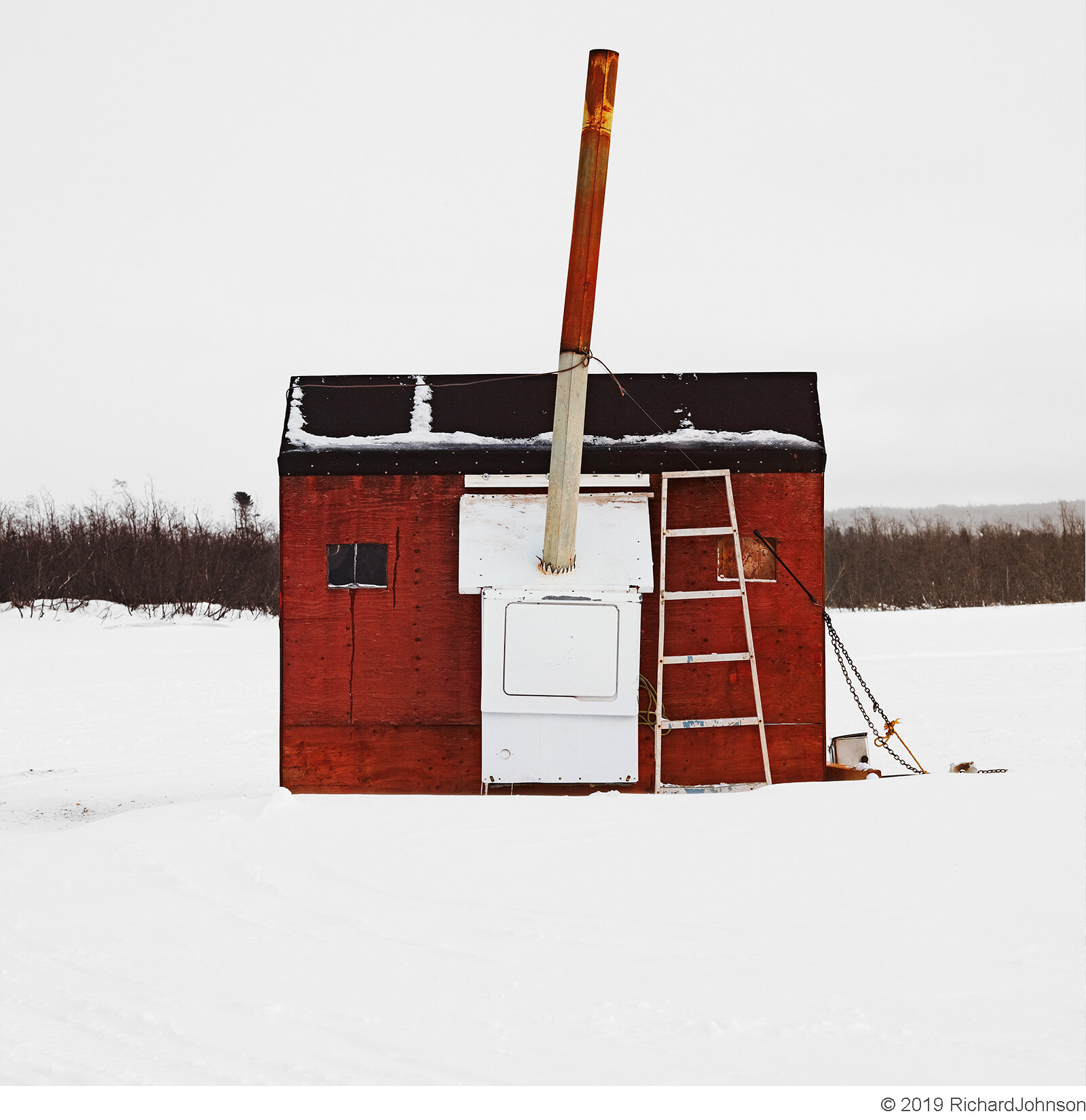 Ice Hut # 665, Deer Lake, Newfoundland, Canada, 2014