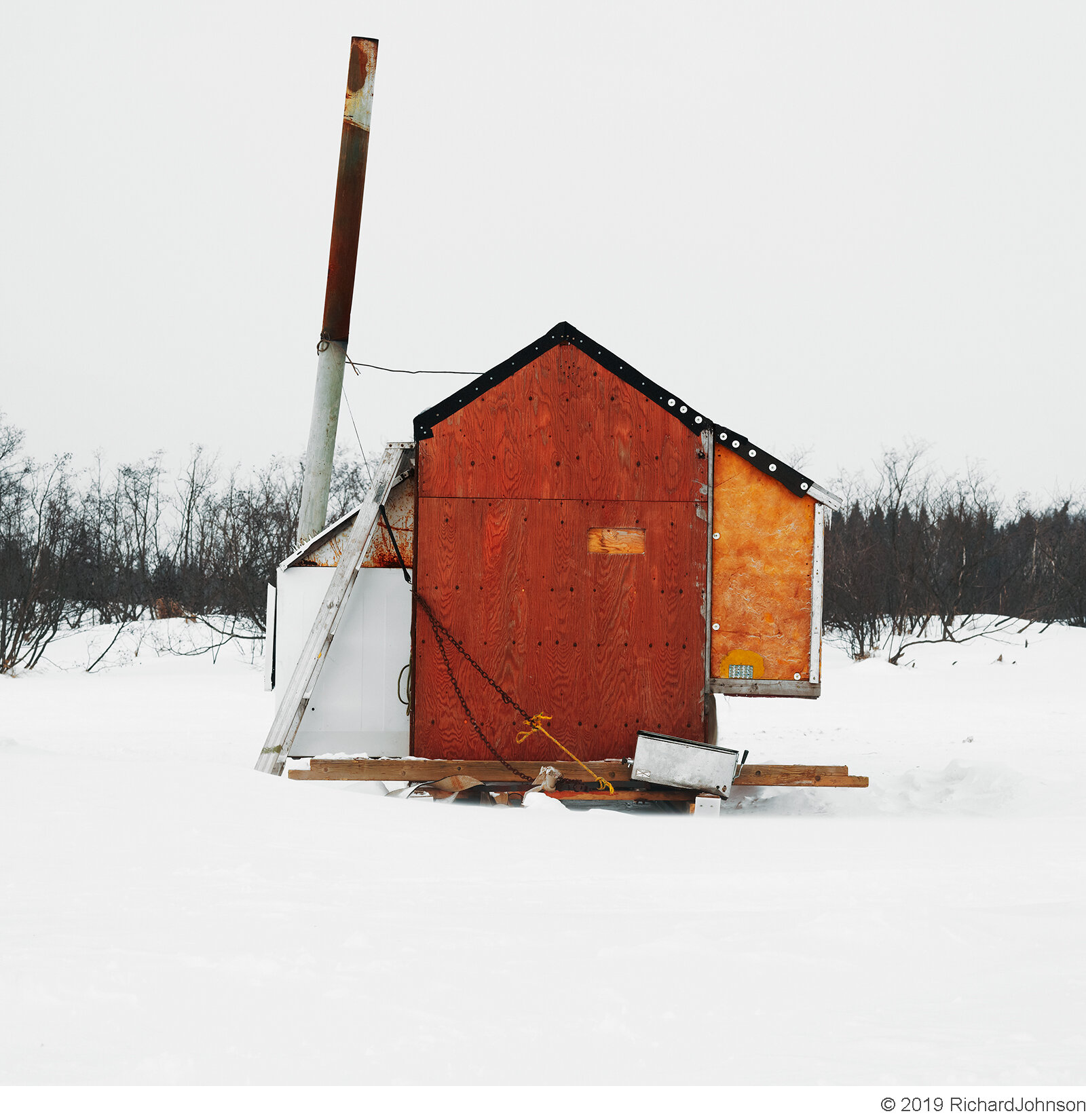 Ice Hut # 665-a, Deer Lake, Newfoundland, Canada, 2014