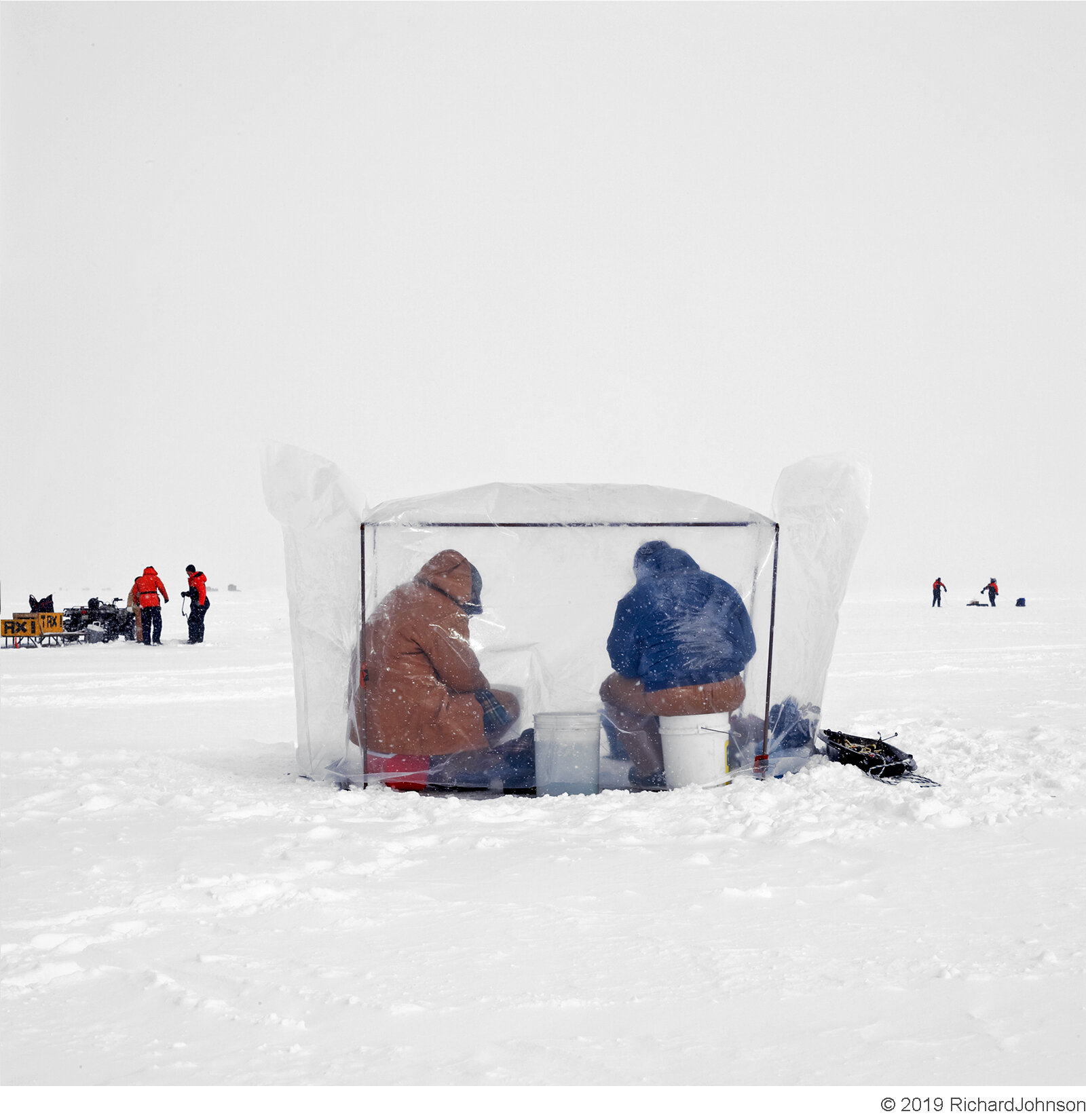 Ice Hut # 24, Gilford, Lake Simcoe, Ontario, Canada, 2007