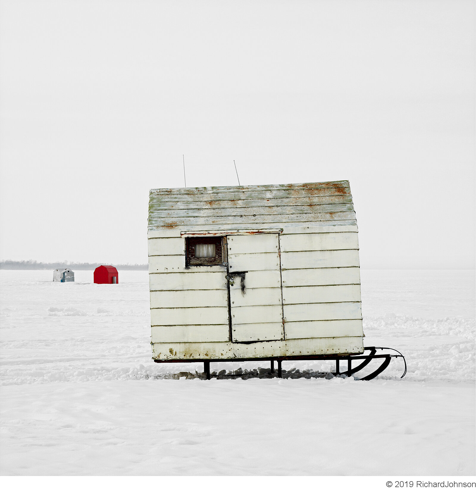 Ice Hut # 180, Beaverton, Lake Simcoe, Ontario, Canada, 2008