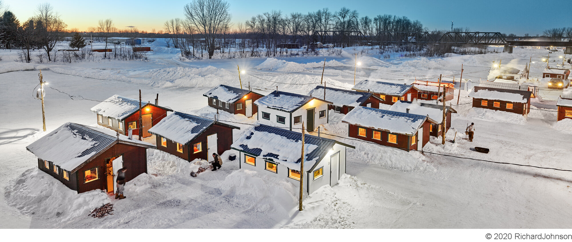 Ice Village # 281, Sainte-Anne-de-La-Pérade, Québec, Canada, 2020