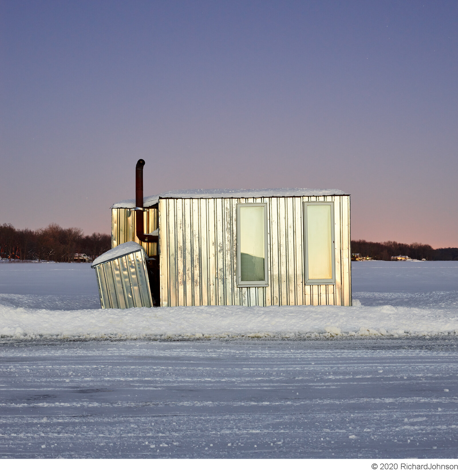 Ice Hut # 1163, Saint-André-d’Argenteuil, Québec, Canada, 2020