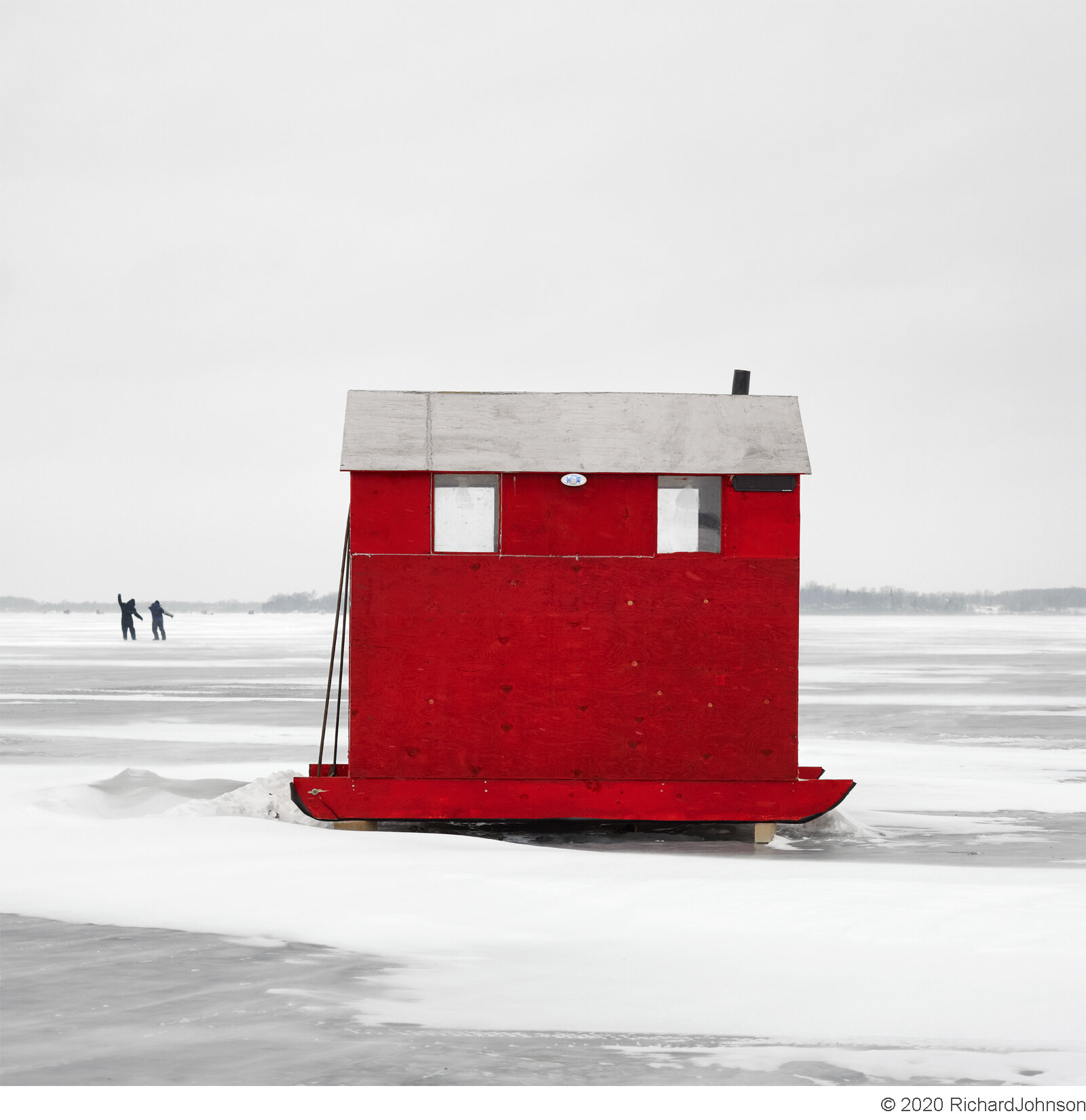 Ice Hut # 247, Lake Scugog, Ontario, Canada, 2010