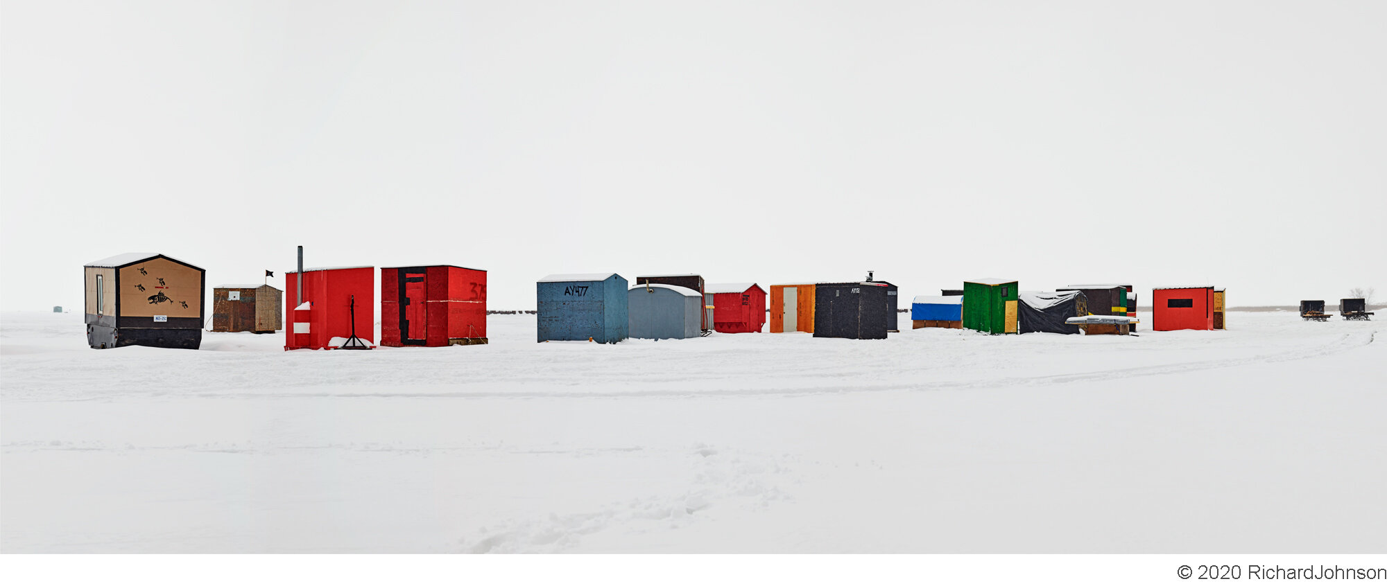 Ice Village # 254, St. Williams, Lake Erie, Ontario, Canada, 2018