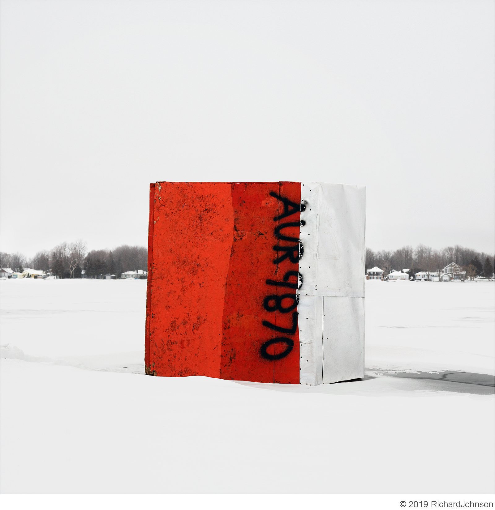 Ice Hut # 021 Gilford, Lake Simcoe, Ontario, Canada, 2007