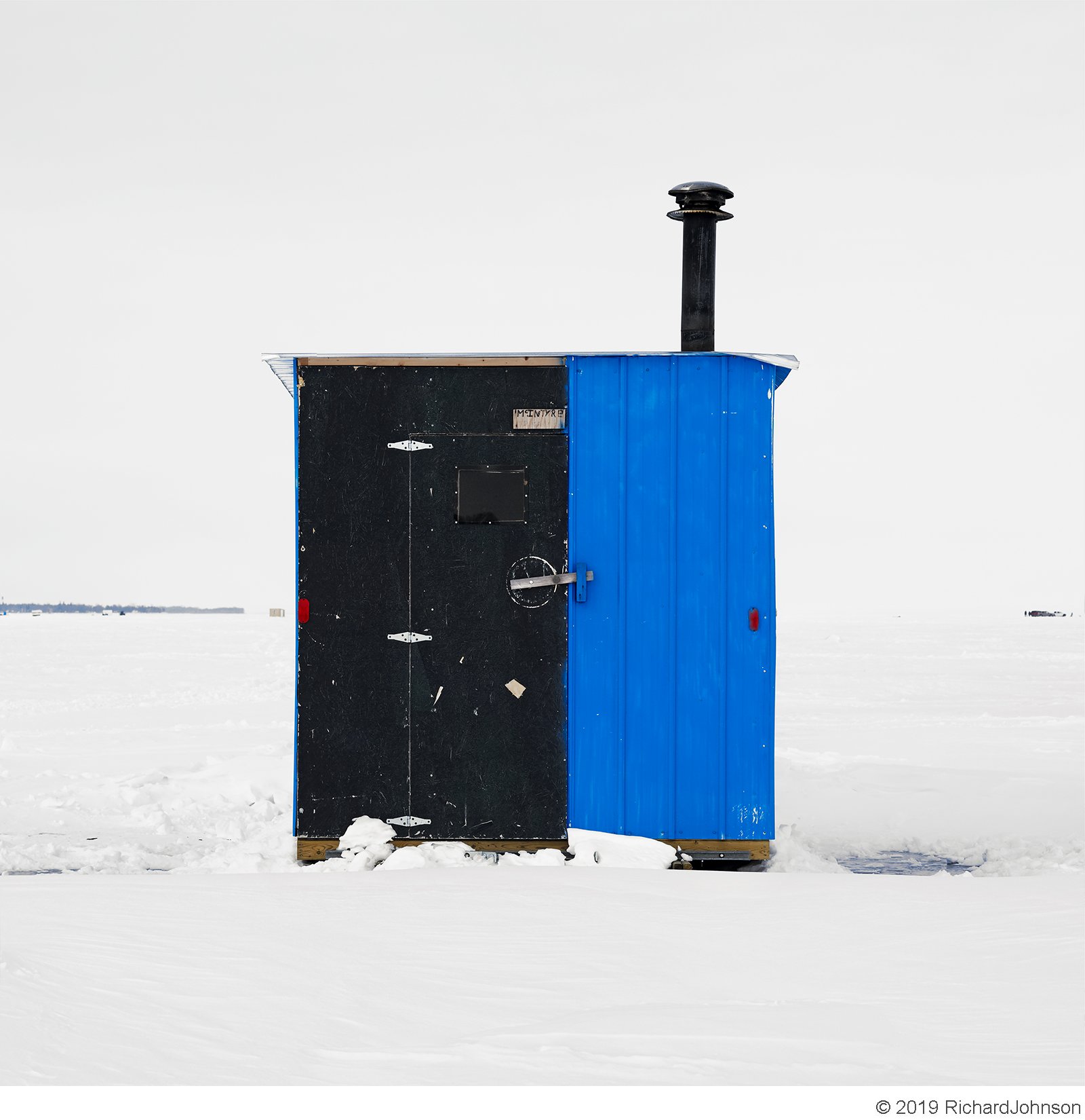 Ice Hut # 408 Matlock, Lake Winnipeg, Manitoba, Canada, 2010