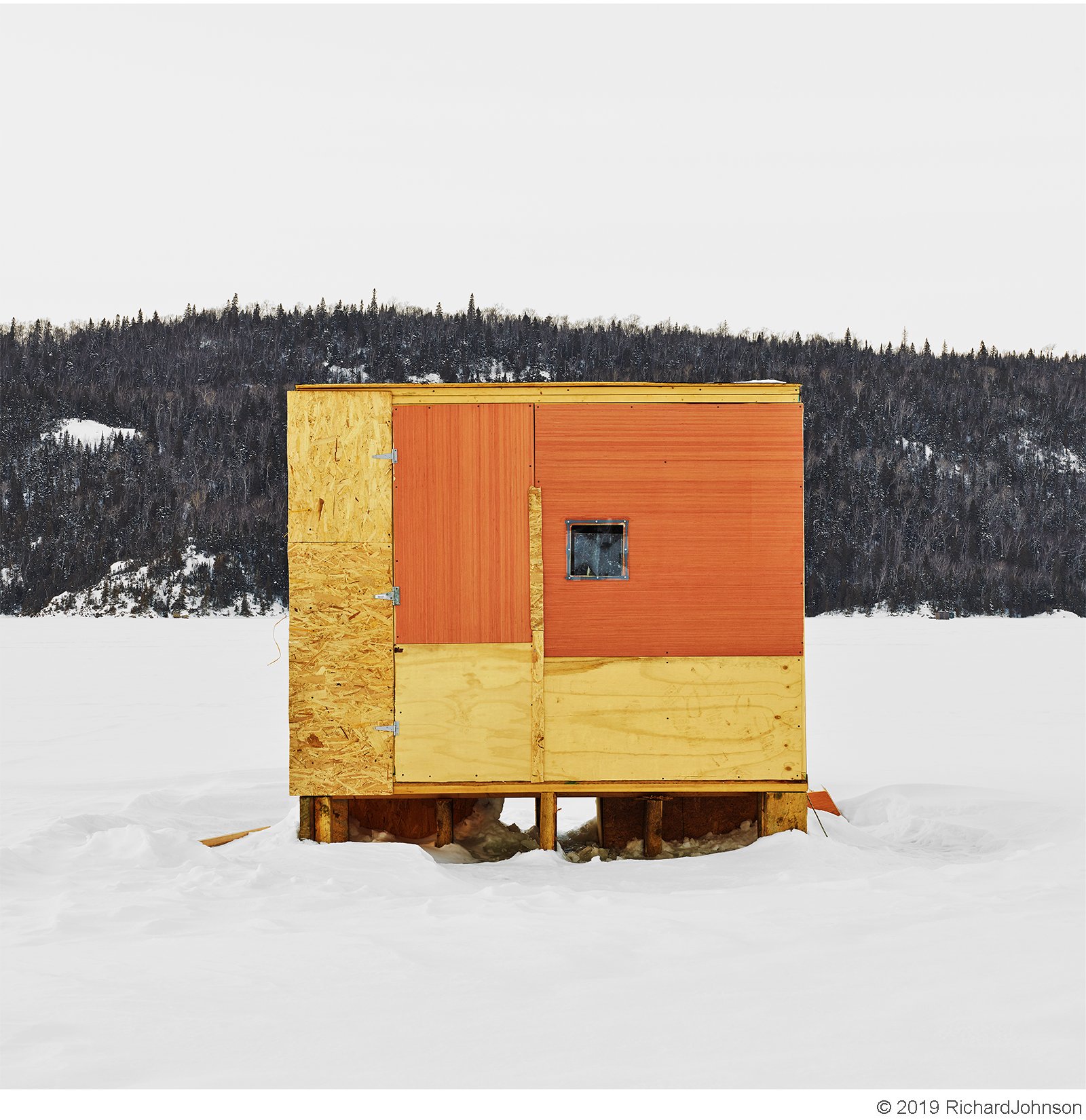 Ice Hut #970-b, Wawa, Wawa Lake, Ontario, Canada, 2017