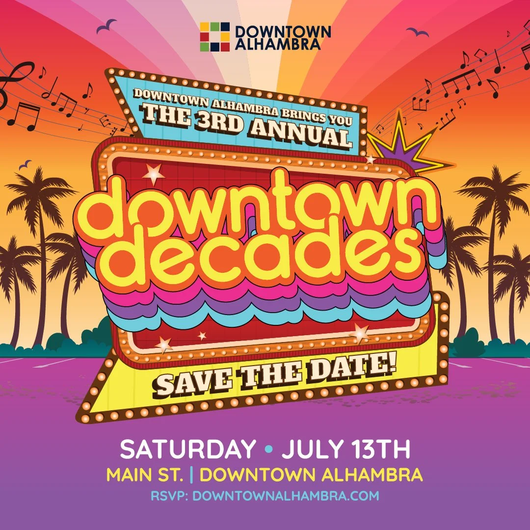 "DOWNTOWN DECADES" SUMMER EVENT