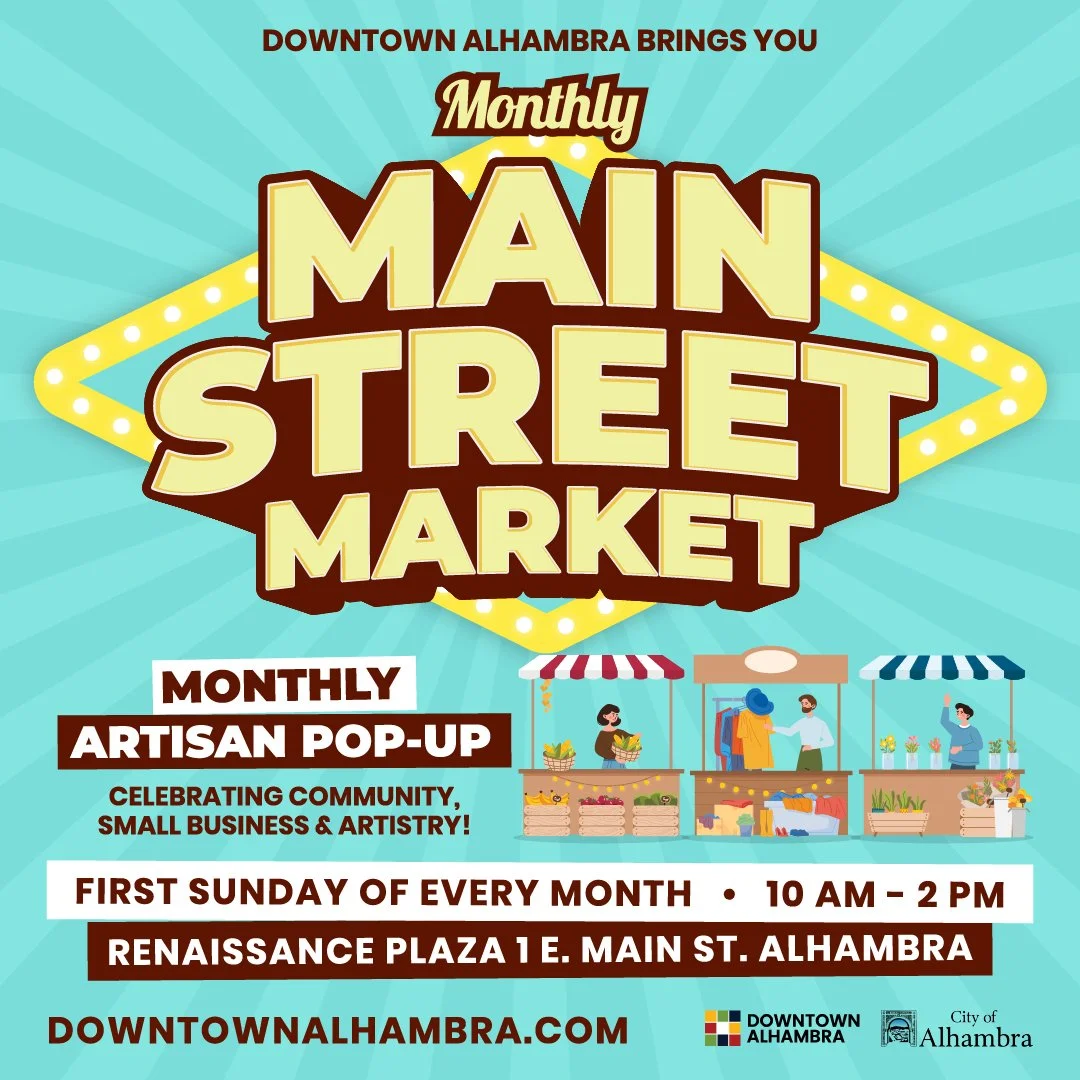 MAIN STREET MARKET (FIRST SUNDAY OF EVERY MONTH)