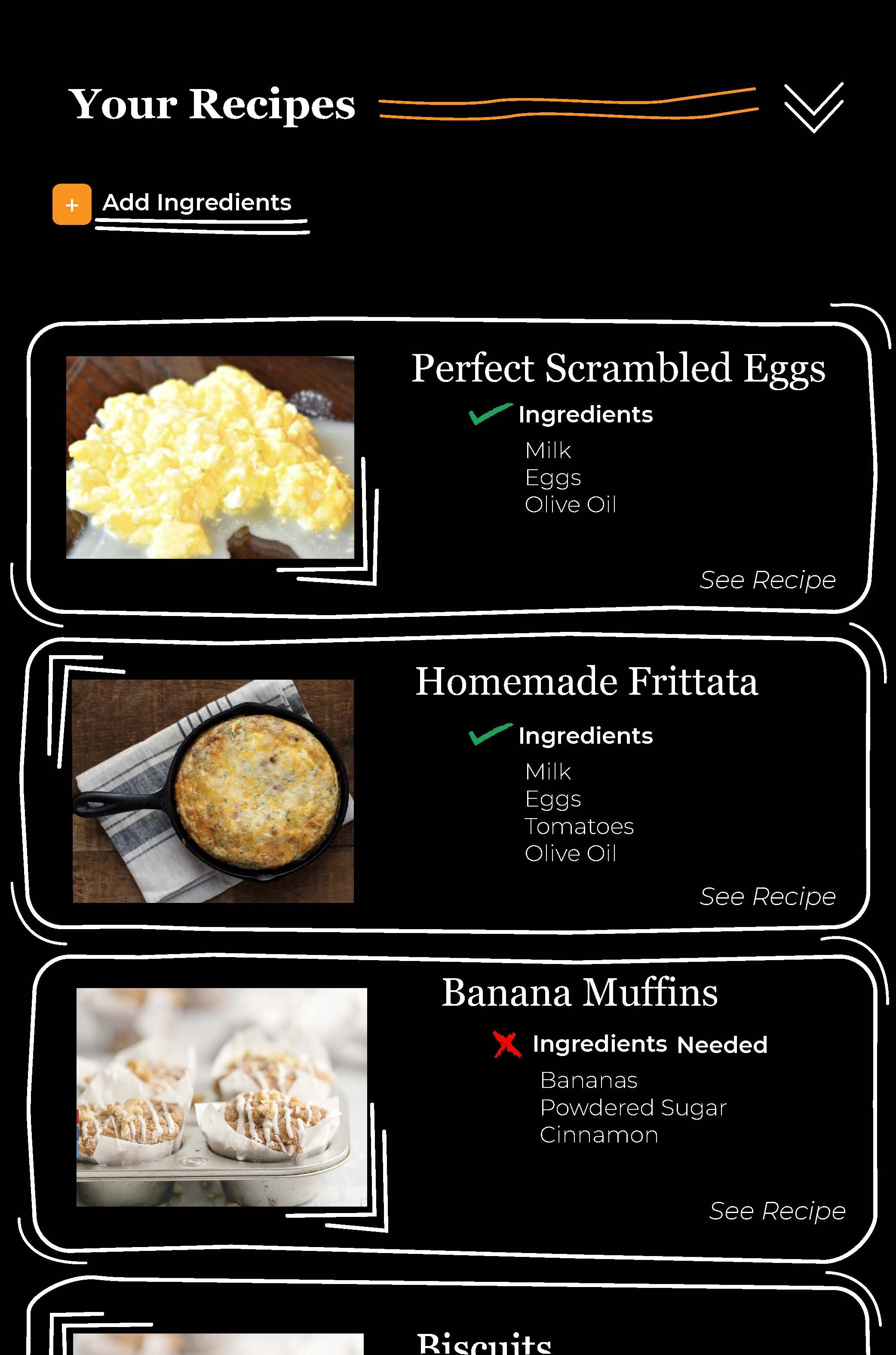  The next step was to create an ad series to promote Vitamix and their app. The app focuses on the experience of cooking, so I needed something that could compliment that. I came up with the “Love What You Eat” Campaign. This focuses on the act of co