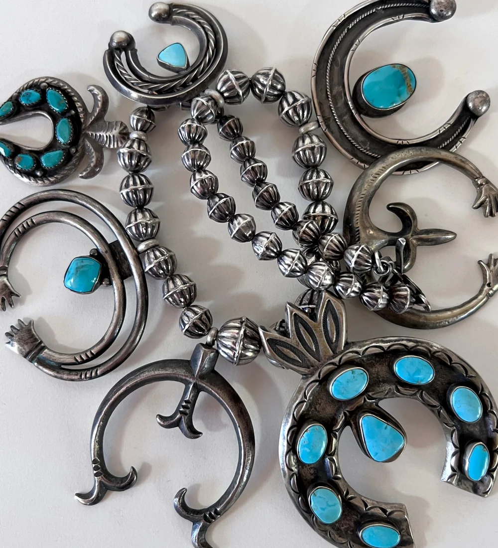 Vintage Native American / Southwestern Naja Necklace — Susan Backus