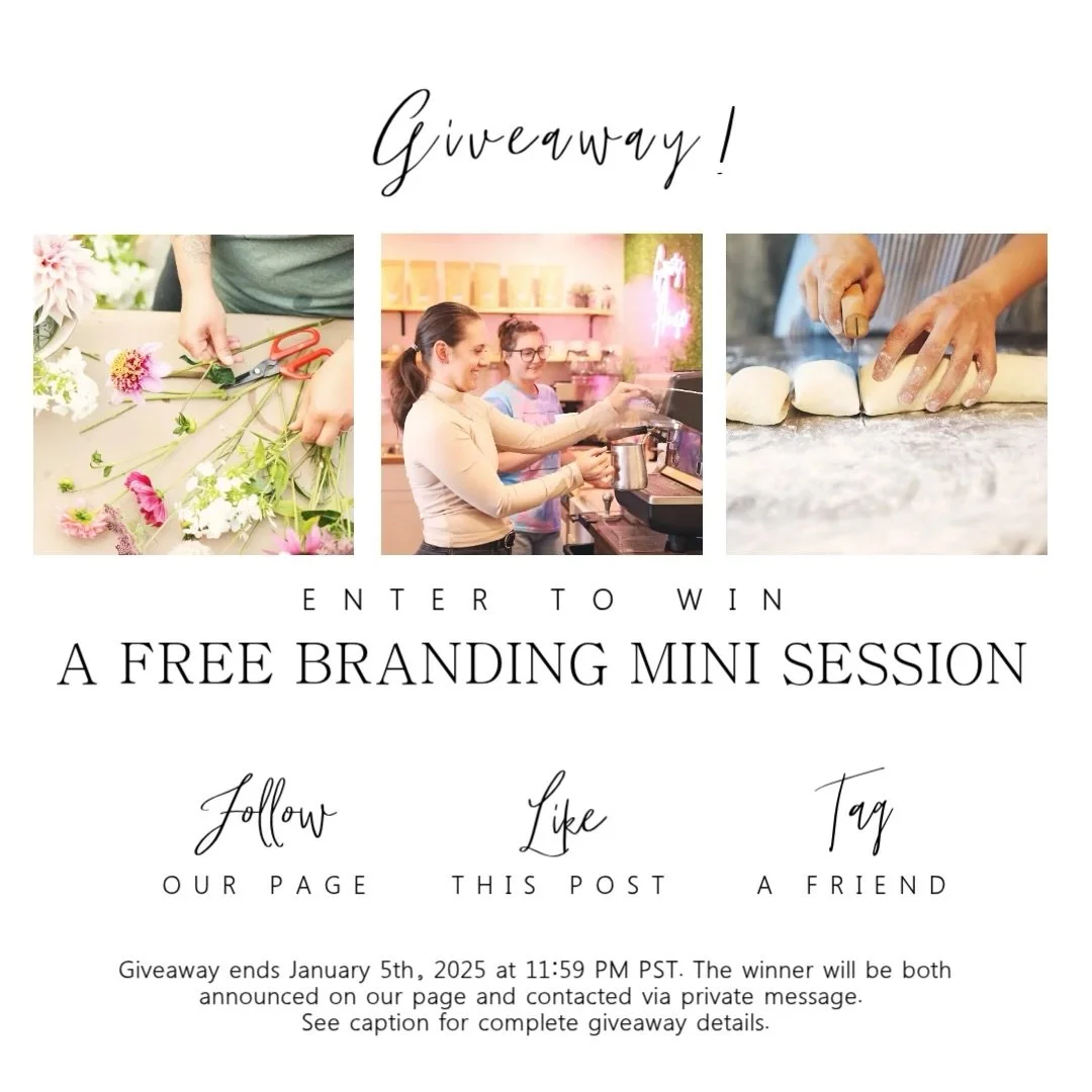 ✨GIVEAWAY - Win a Branding Mini Session✨

I&rsquo;m starting off 2026 fully jumping into brand photography, I&rsquo;ve been building my content page over the last couple years @play.grow.adventure and would love to offer more branding sessions to loc