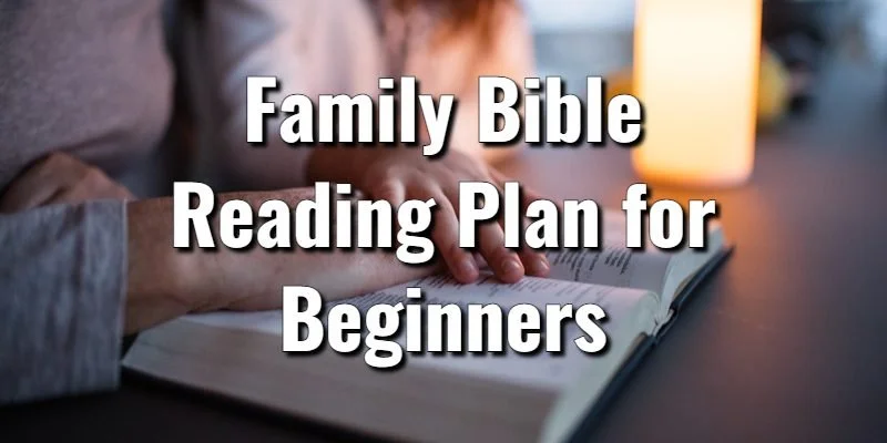 A 7-Step Family Bible Reading Plan for Beginners at Home