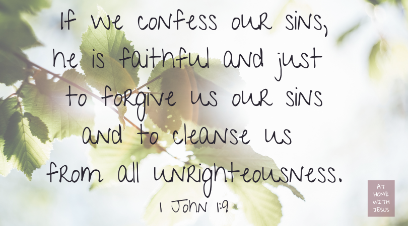 Jesus' Promise to Wash Away Our Sins