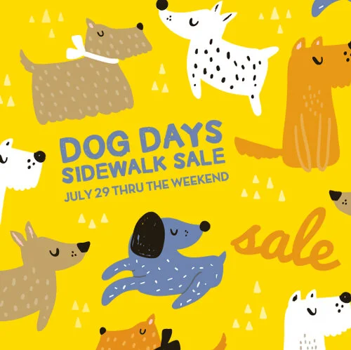 Dog Days Sidewalk Sale 2021