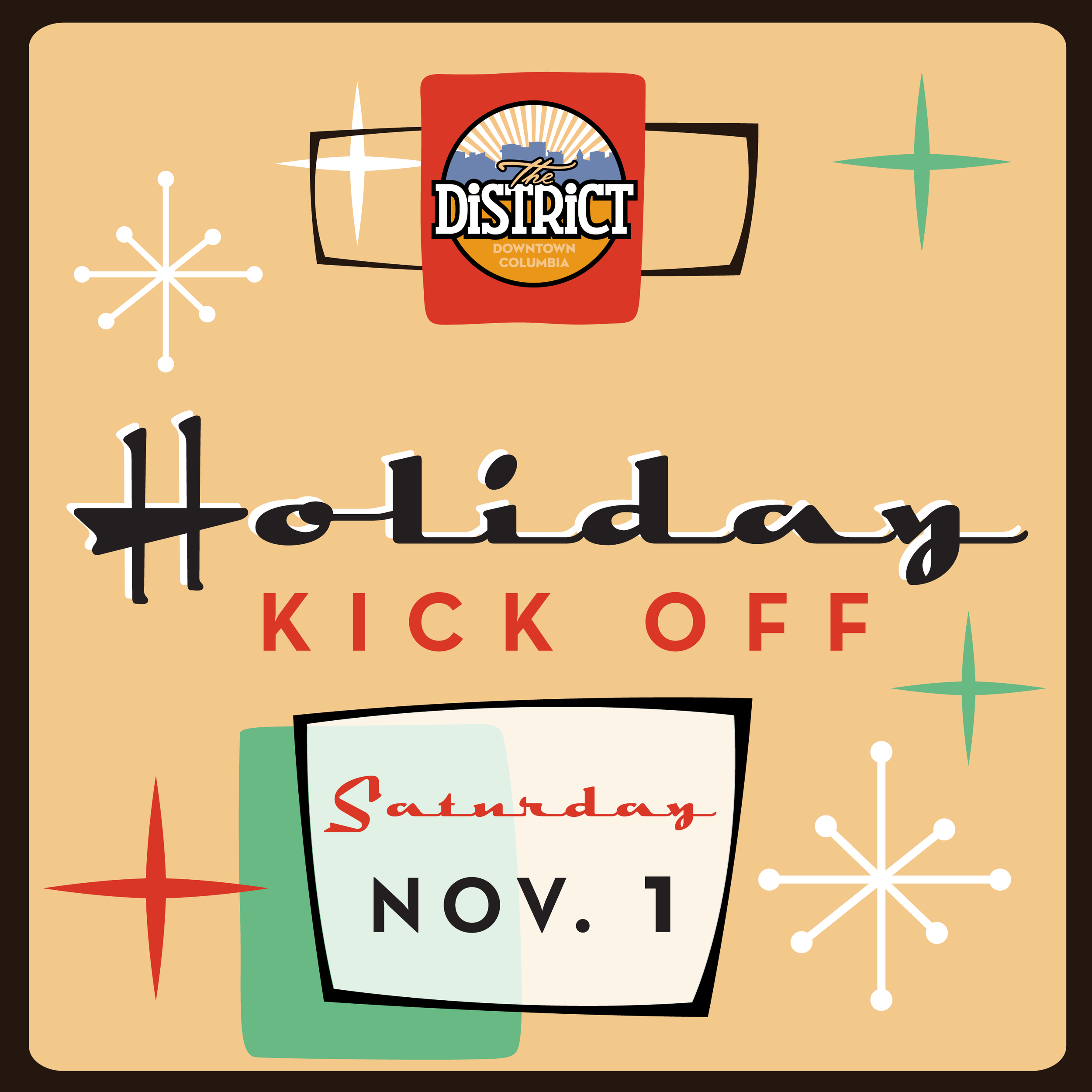 Holiday Shop Hop, The District Lighting &amp; Horse Drawn Carriage Ride Kick Off! 