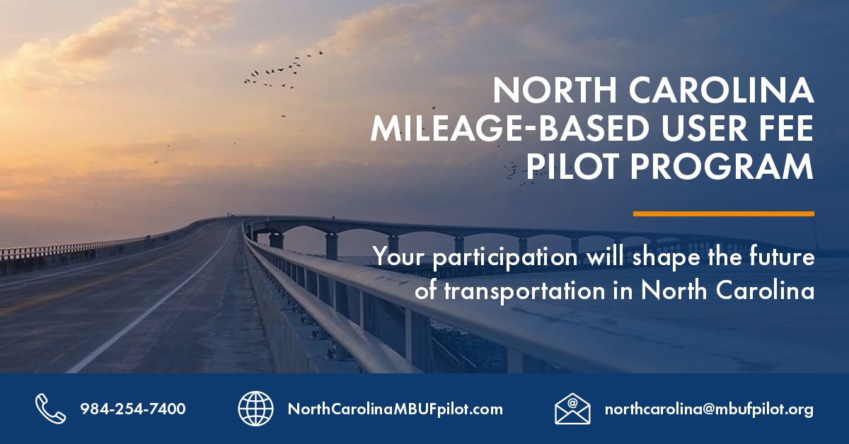 Eastern Transportation Coalition Mileage-Based User Fee Pilot Program