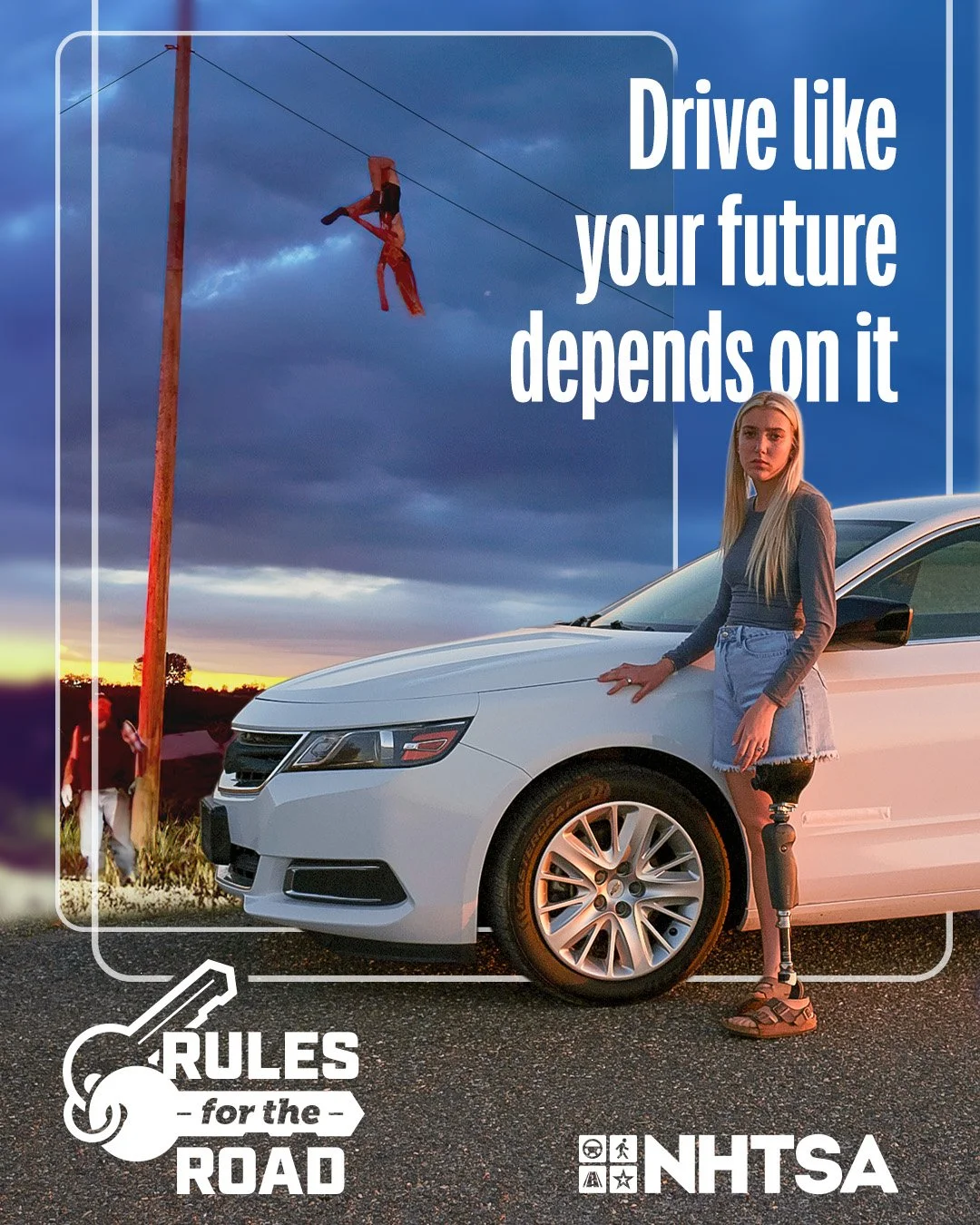 Learn more about Kennedys story by watching the video below. 
https://youtu.be/159de0cXRd8?si=SWloVHnKv9ncTCEv

A teens inexperience makes them more susceptible to crashes. Specific risk factors that increase this risk include: alcohol and drug use, 