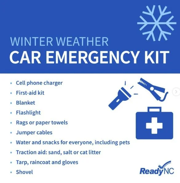 Get ready for the potential winter conditions by prepping your car!