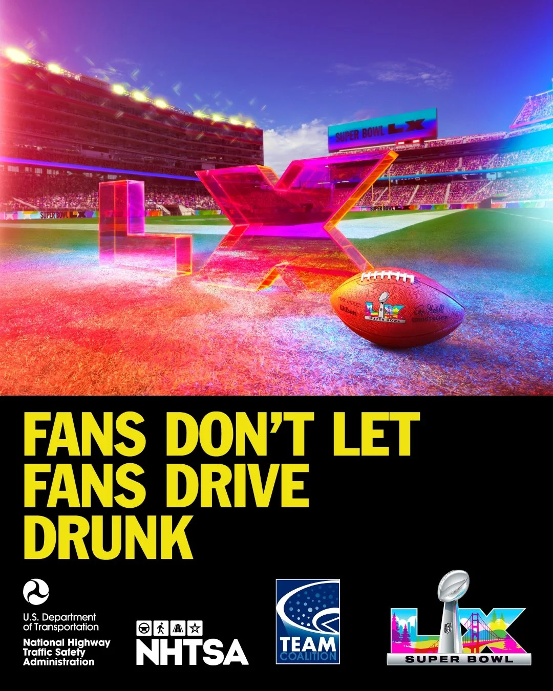 A game plan is the key to success. Make your own plan before kickoff by designating a sober driver. 🏈 Fans Don&rsquo;t Let Fans Drive Drunk. 

#SuperBowl2026 #SafeDriving #NewBernAreaMPO