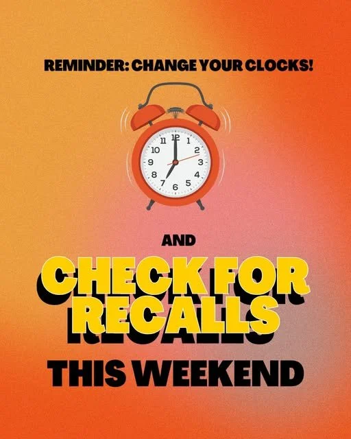 ⏰ Don&rsquo;t panic&hellip; you&rsquo;re not running an hour late! It&rsquo;s just Daylight Saving Time this weekend. Change those clocks, skip the speeding, and maybe check for recalls while you&rsquo;re at it. Safe travels! 🚗✨

 #NewBernAreaMPO #S