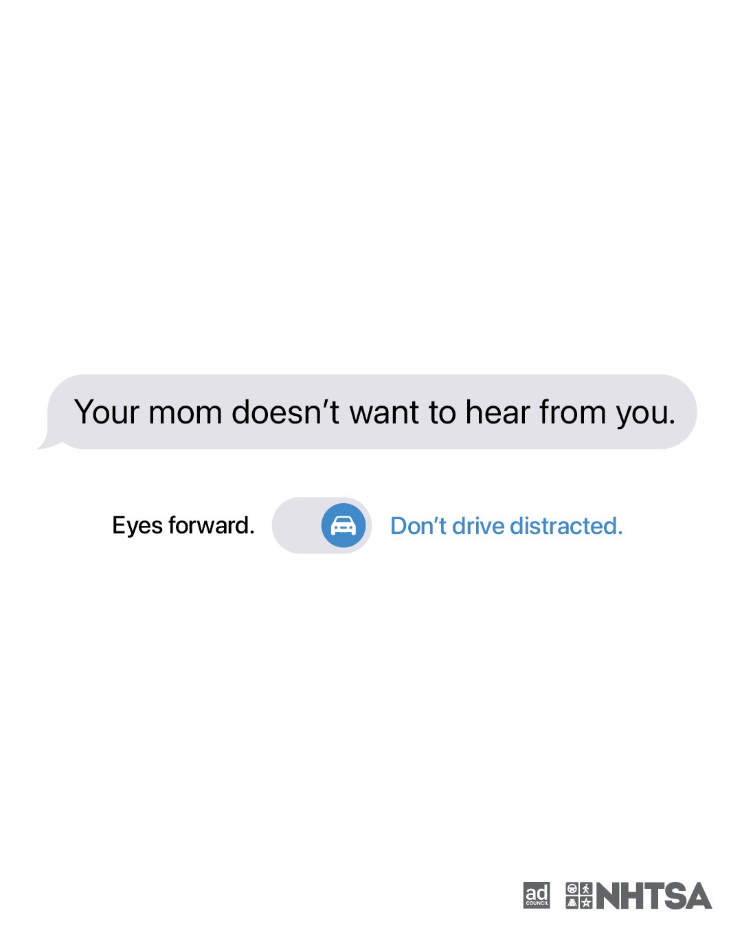 Drive or scoll&hellip; not both. Distracted driving is one of the leading causes of crashes and its 100% preventable. This April, make the commitment to stay focused behind the wheel. No message is as important as your life. 

#StayFocused #Distracte