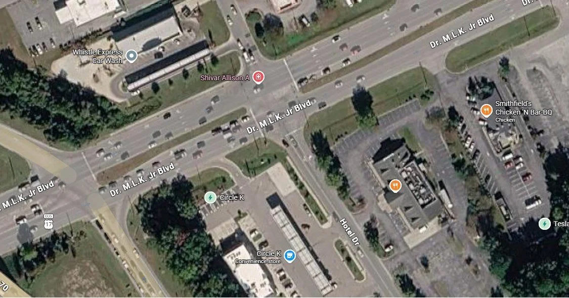 #TrafficAlert Lane Closures Scheduled for Craven County Intersection

The N.C. Department of Transportation will improve the intersection of Dr. M L King Jr. Boulevard (U.S. 70 Business/U.S. 17) at Hotel Drive beginning next week.

Beginning May 18, 