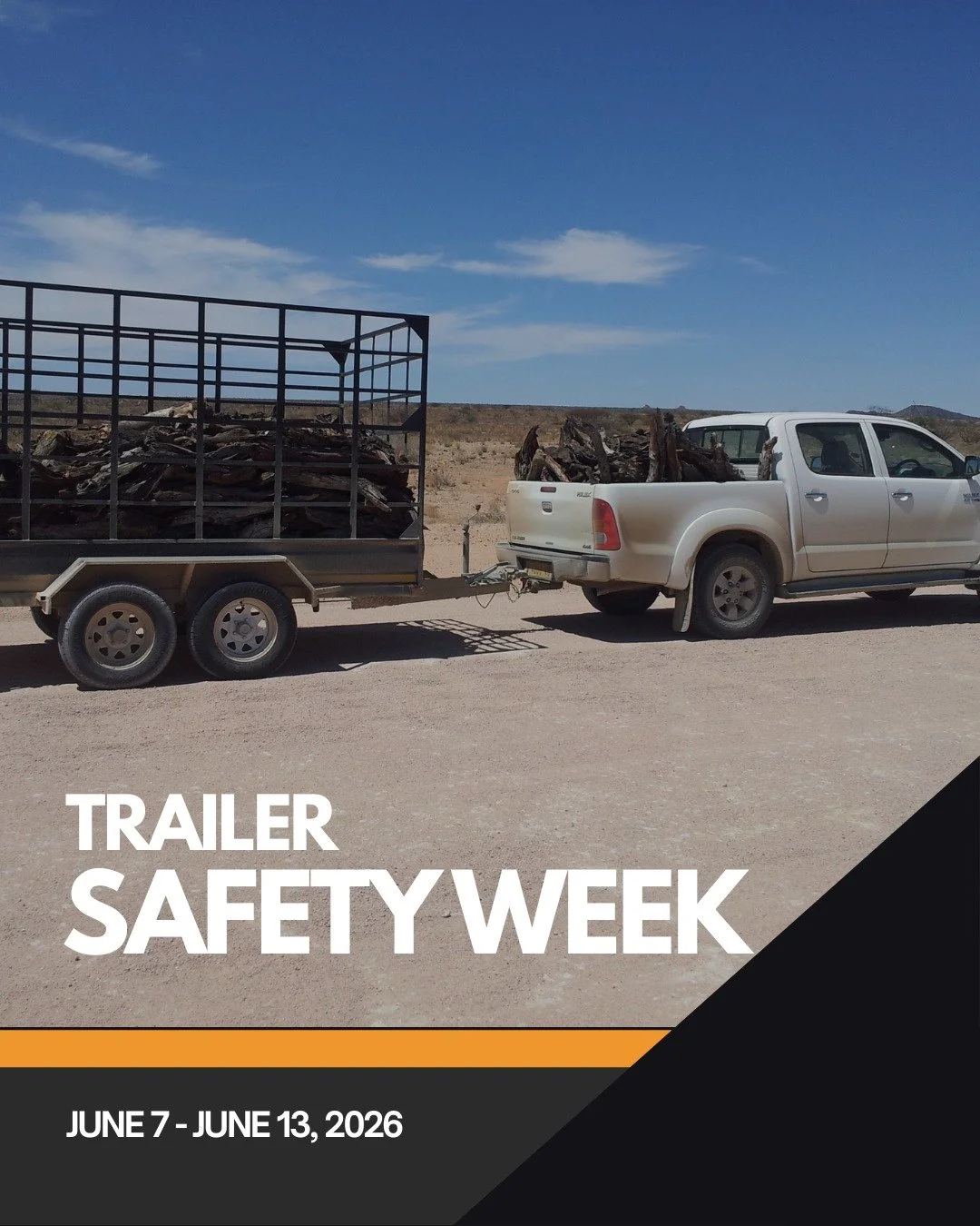This week is Trailer Safety Week aimed at improving the safety of the nation&rsquo;s roadways by raising trailer safety awareness through education of end users, dealers, and manufacturers on safe trailering practices. 

Safe towing includes proper h