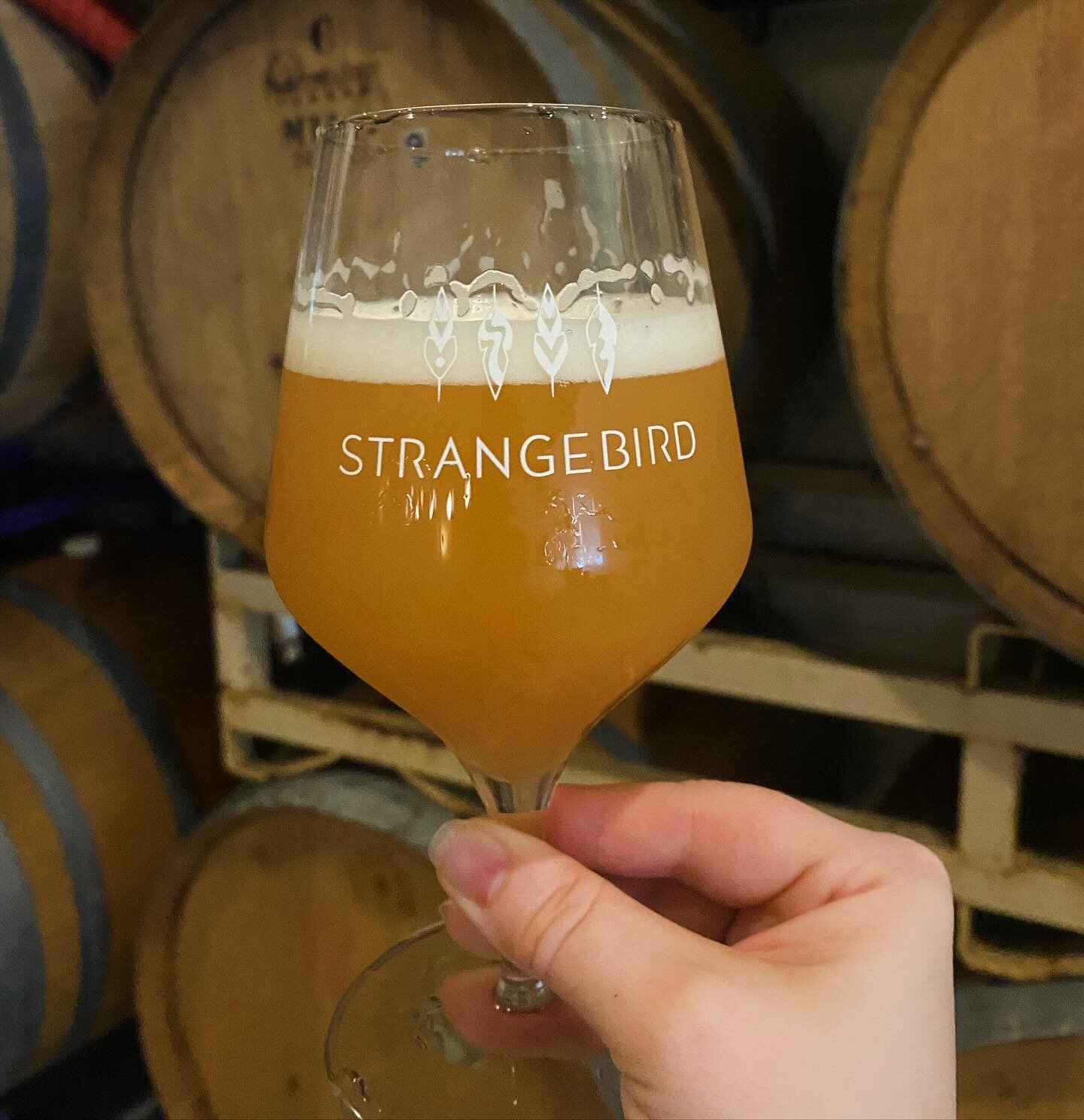 Breaking Bird 🦅

Our newest beer from our barrel aged beer program. A barrel aged Belgian golden with peach and white tea. The first sip will for sure hit you with a puckering punch. If you&rsquo;re looking for something sour, this is it. 👊

Open n