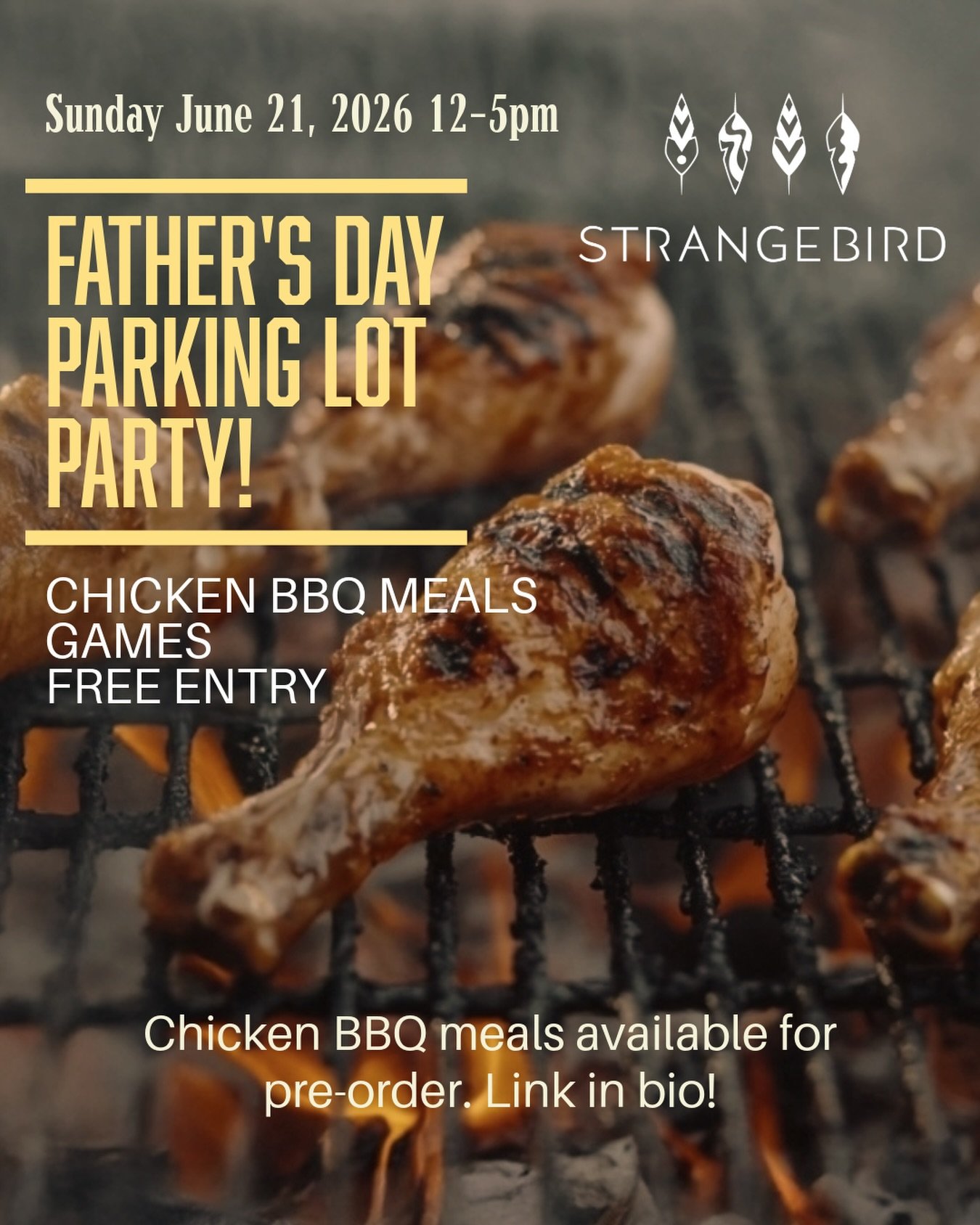 Wondering what to get Dad for Father&rsquo;s Day? We got you covered!

Join us for our second annual Father&rsquo;s Day Firehouse-Style Chicken BBQ! 🔥

Our chicken BBQ meal comes with a quarter chicken, salt potatoes, macaroni salad, collard greens 