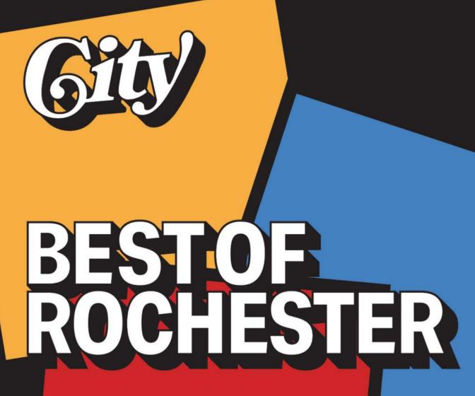Image with the City Magazine logo and the words Best of Rochester