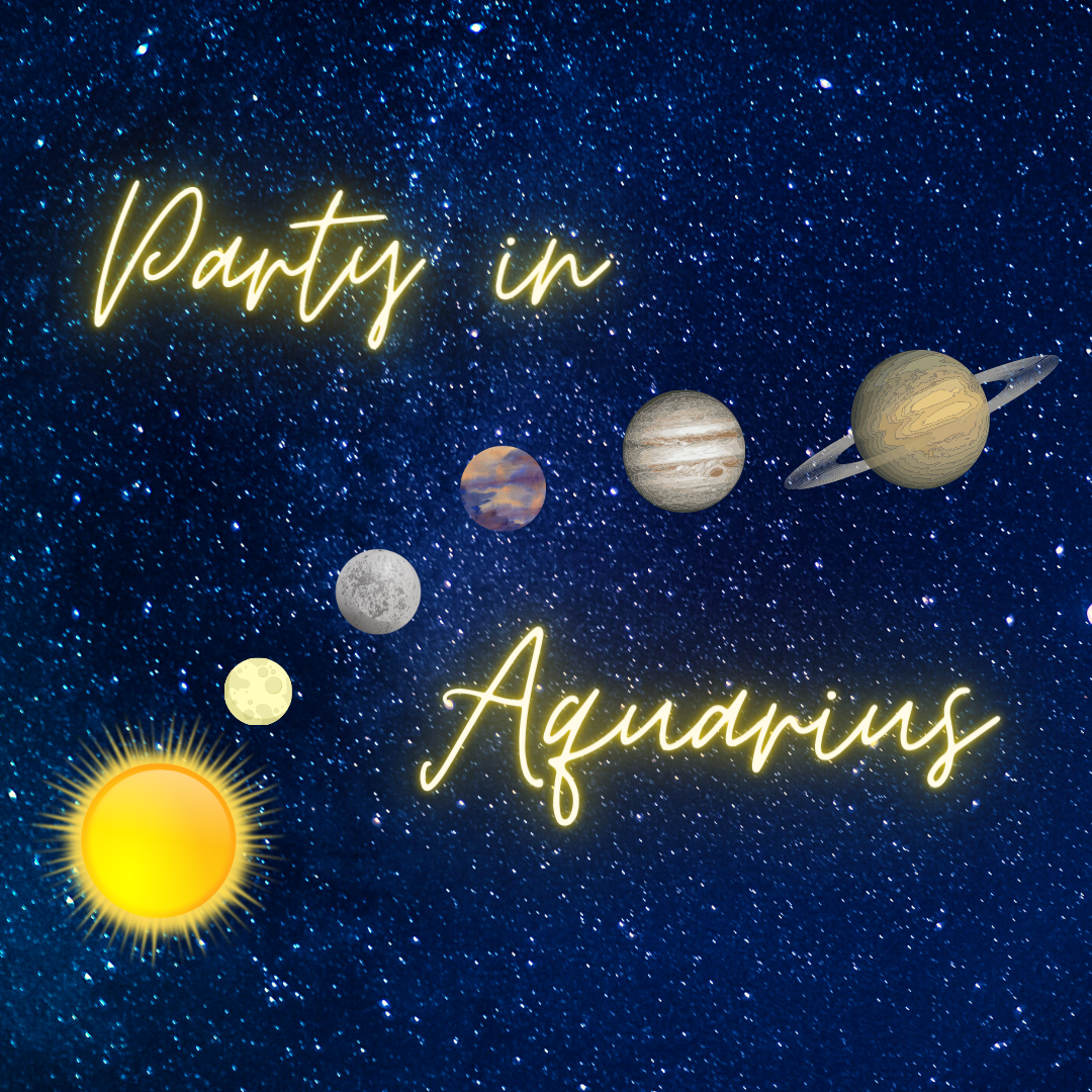 Strong Stellium in Aquarius 2021