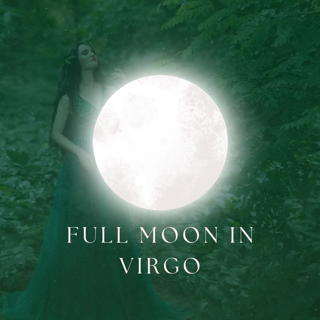 The Full Moon in Virgo: Clear Your Space!