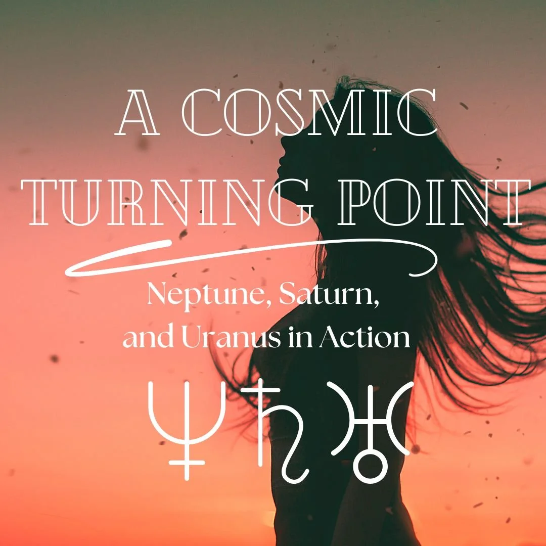 Astrology Lecture 2025 + Slides: A Cosmic Turning Point - Neptune, Saturn, and Uranus in Action