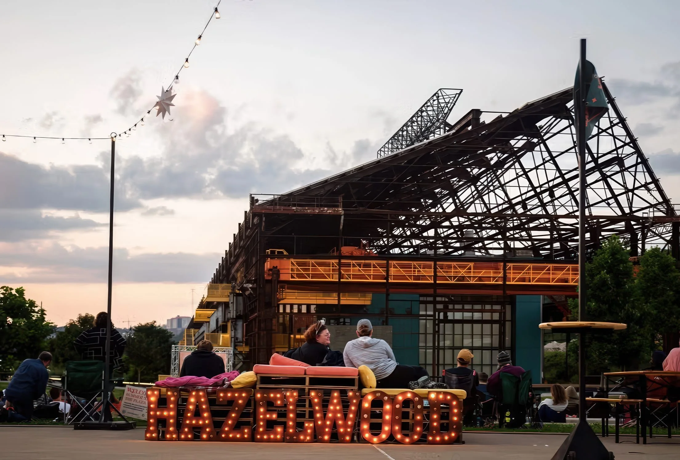 Hazelwood Plaza at Mill 19 (credit Hazelwood Local)