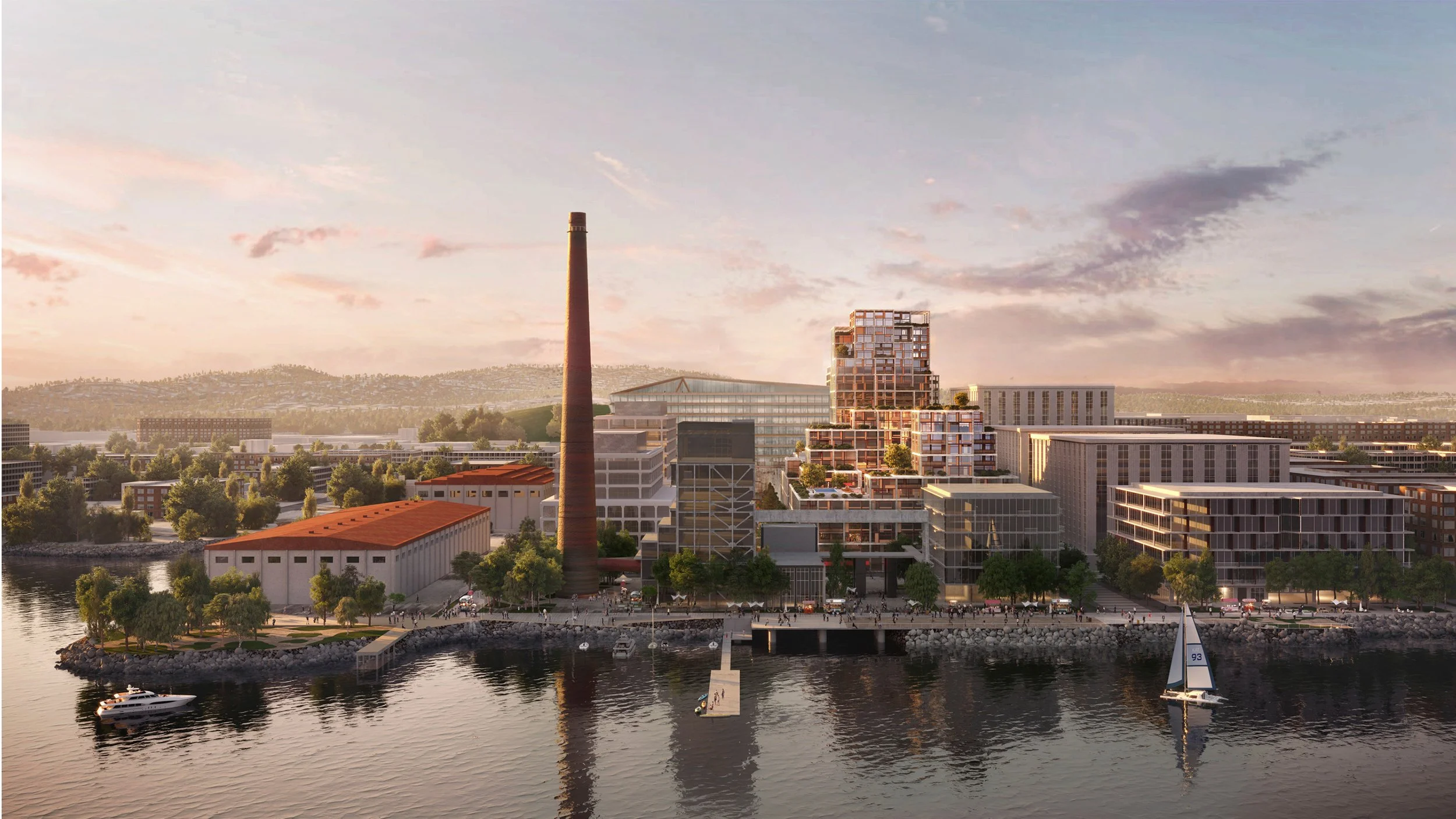 View of the Power Station from the Bay (credit California Barrel Company)