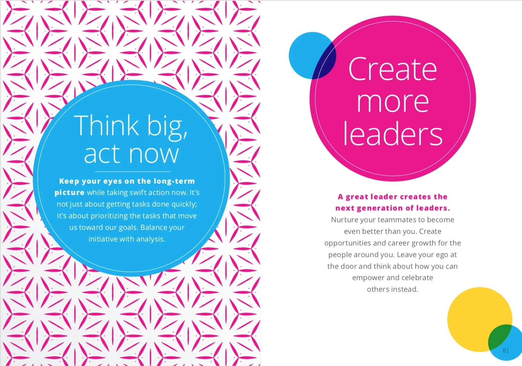 Two of the eight Leadership Principles I wrote for Tradeshift managers and aspiring leaders.