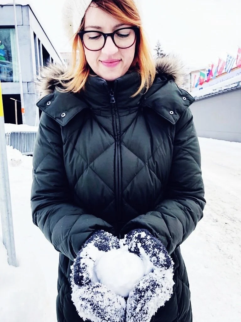 Me on the Promenade in Davos