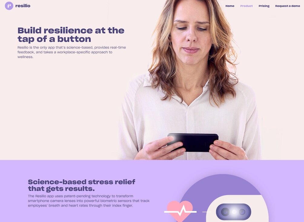 Resilio: I wrote the product page copy after developing their positioning and messaging frameworks.