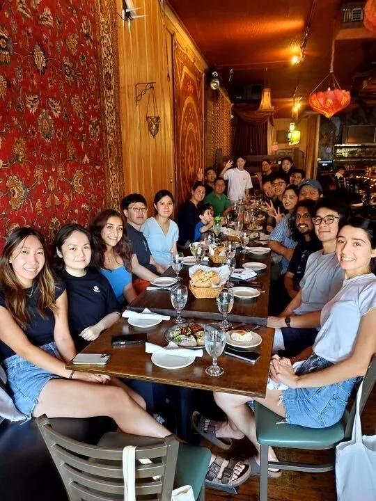 Traditional Turkish Lunch at Emrah's, Dongheon's and Zhenjiao's farewell
