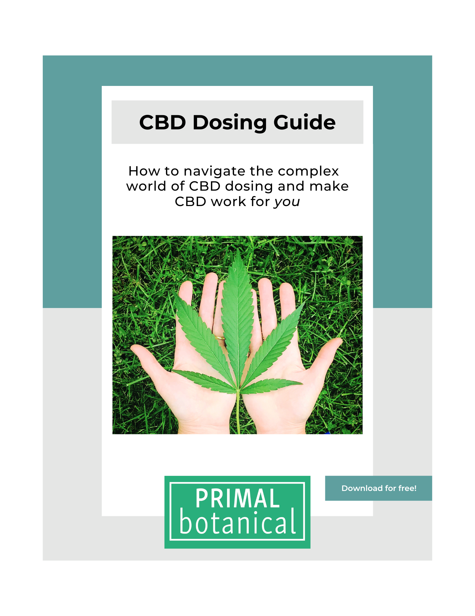 CBD dosing guide