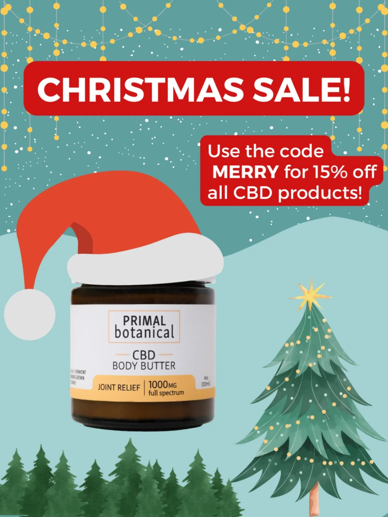 15% off CBD stocking stuffers? Yes please! 🥰

This year, instead of another gadget or dust collector, give your loved ones the gift of wellness!

Most of us have too much stuff and don&rsquo;t need more. Most of us also have too much pain or stress.